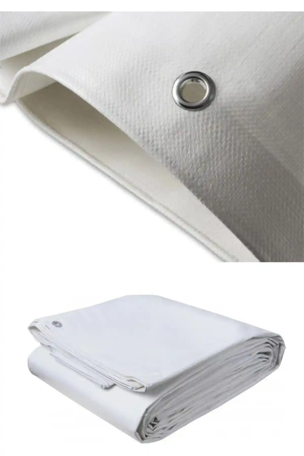 Edoplast 2x3 Metre Beyaz Lamineli Branda Gölgelik: Dayanıklı ve Çok Yönlü Koruma Çözümü