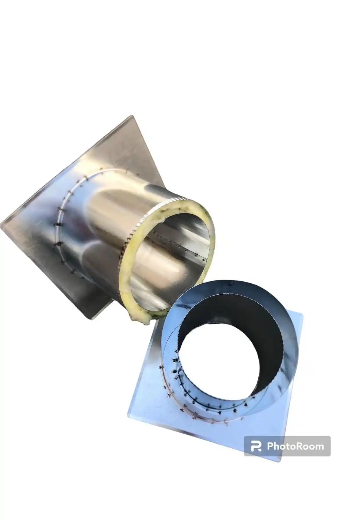 Effa Home 130 mm Çapında Isı Yalıtımlı Yanmaz Boru Baca Çıkışı Güvenli ve Dayanıklı Çözüm