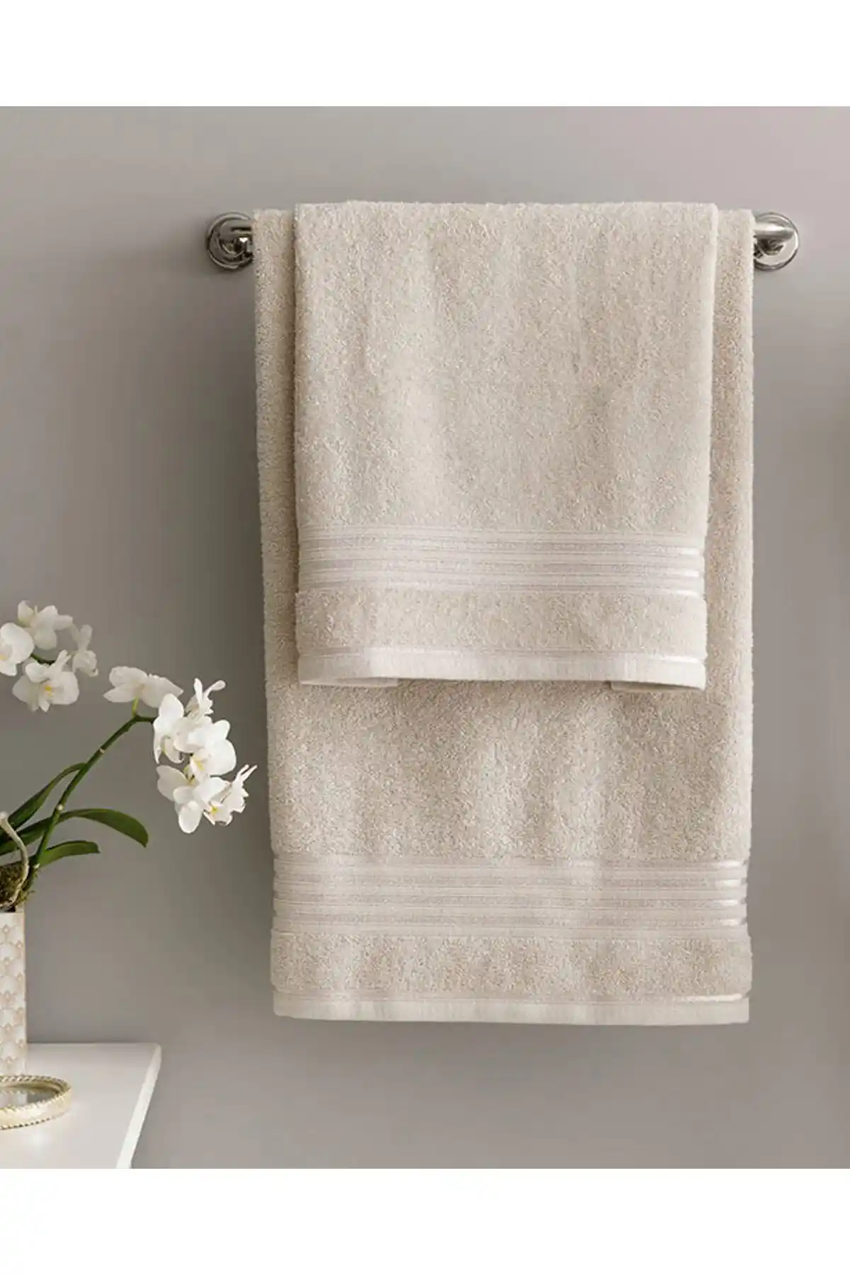 English Home Romantic Stripe Floşlu Banyo Havlusu Takımları Karşılaştırması ve Özellikleri
