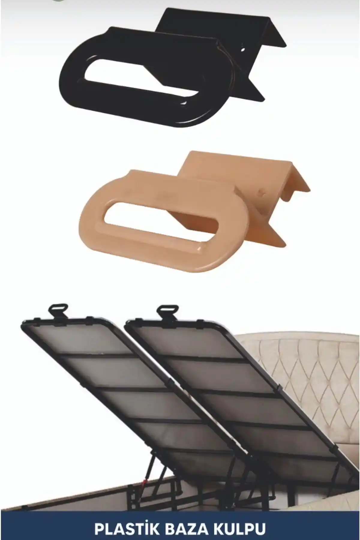 ENZELO Plastik Baza Kulpu ve Yatak Tutucu: Güvenli ve Pratik Uyku Deneyimi Sağlar