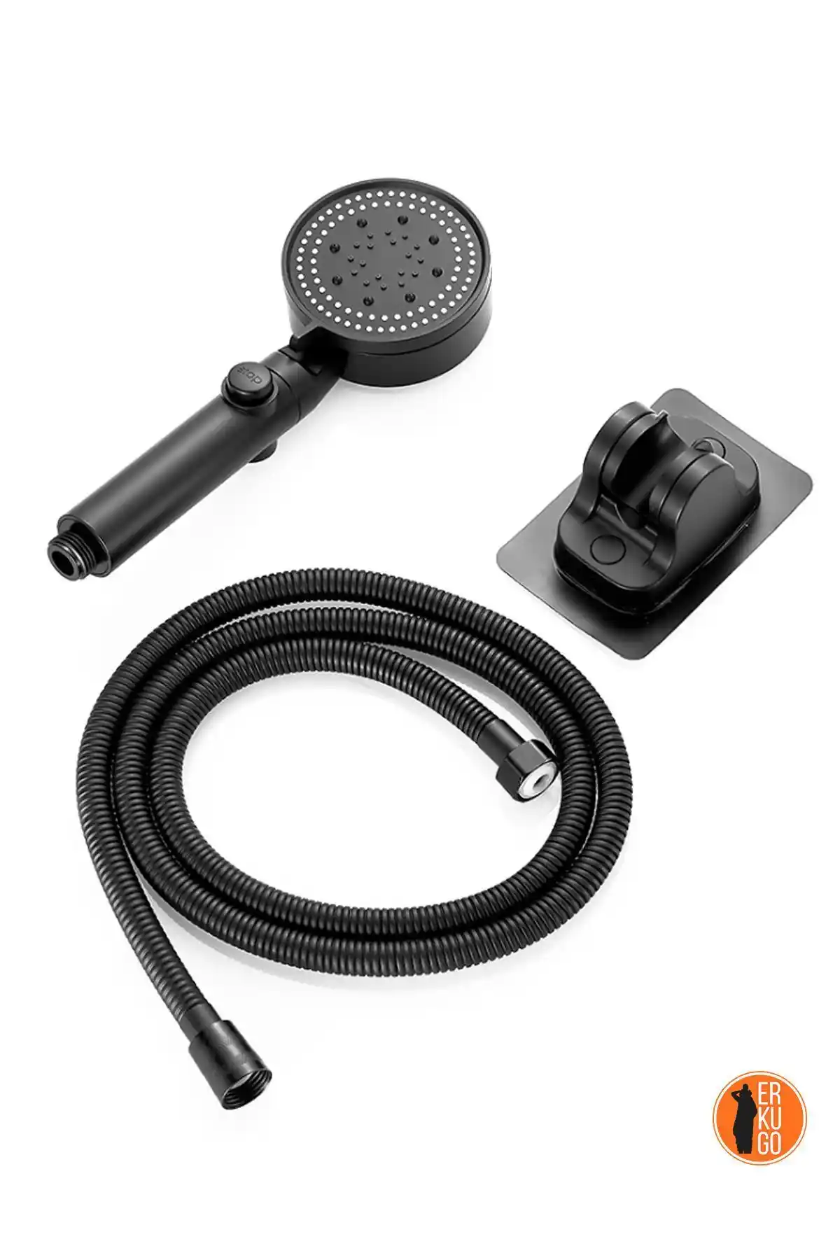 ERKUGO 5 Fonksiyonlu Stop Düğmeli Duş Başlığı: Modern Tasarım ve Yüksek Performans