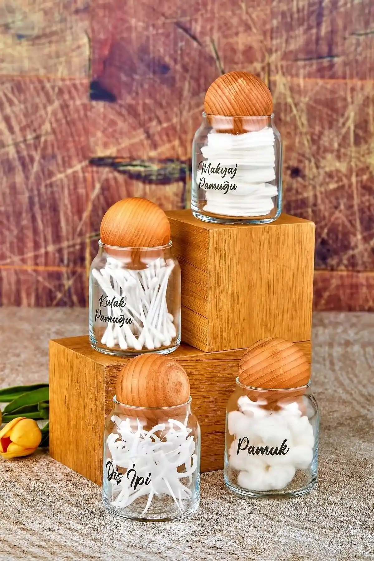 FBZhome Ürün Karşılaştırması: 4'lü Set ve Dekoratif Kulak Pamuğu Kavanozu İncelemesi