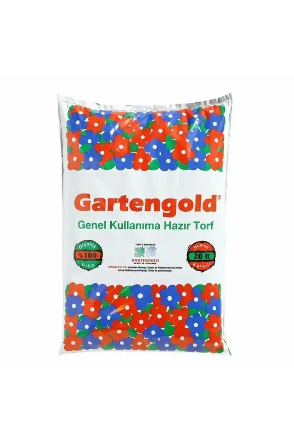 Gartengold Organik Torf 20 Litre Doğal ve Sağlıklı Bitki Yetiştiriciliği İçin