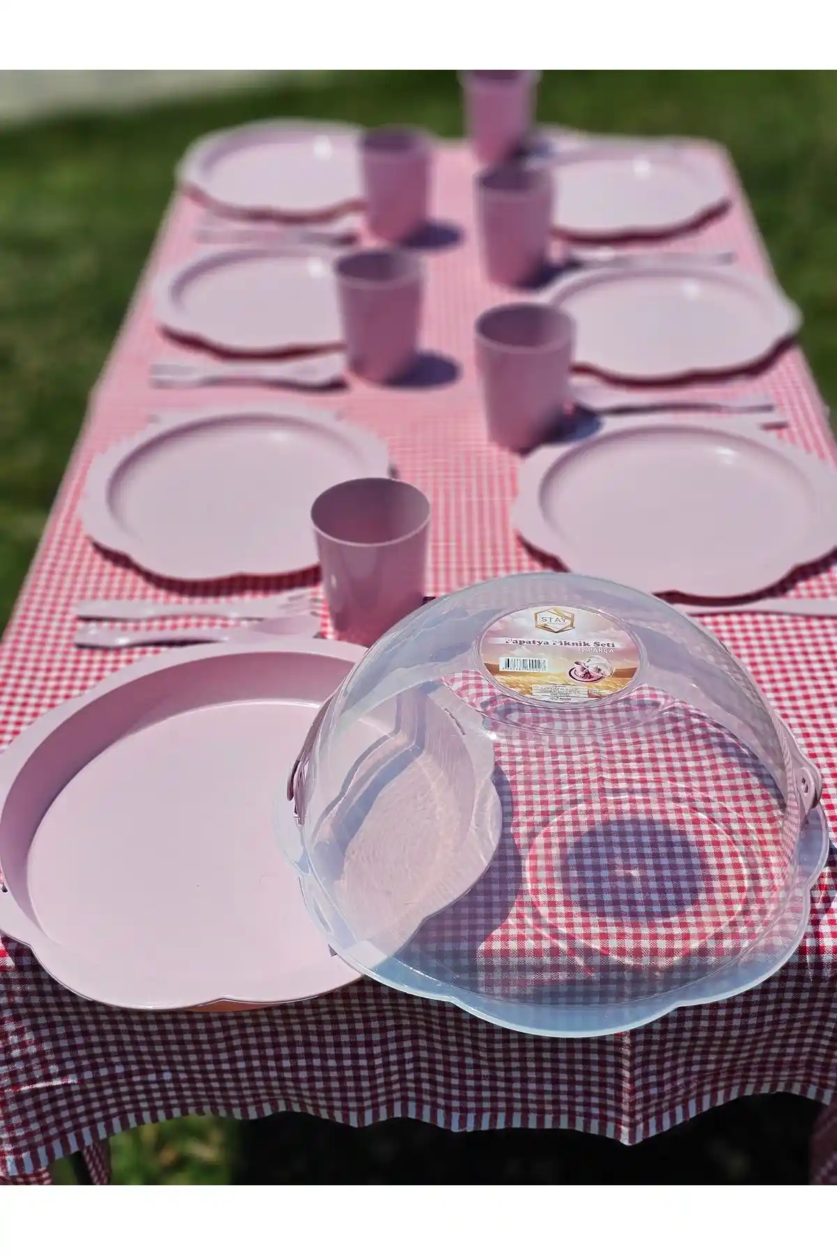 Genel Markalar 32 Parça Piknik Takımı: Renkli ve Çok Fonksiyonlu Kamp Ürünü