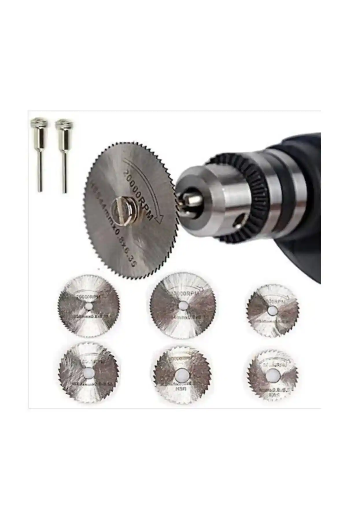 Genel Markalar 8 Parça Mini Testere Bıçak Seti Çok Yönlü ve Dayanıklı Kesim Çözümü