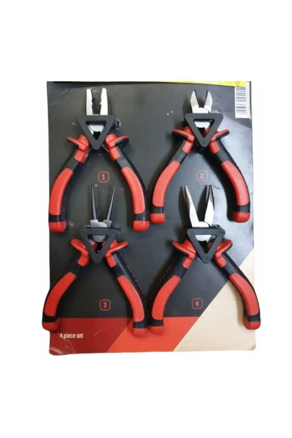 Genel Markalar Hassas Pense Seti 4'lü - Elektronik ve Hassas İşler İçin Profesyonel Araç