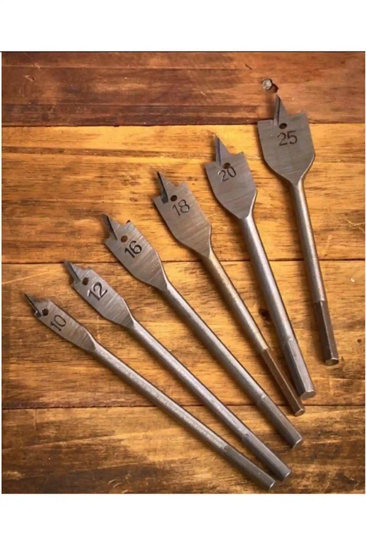 Genel Markalar Kelebek Uç Seti 6 Parça Ahşap Oyma ve Detaylandırma Aletleri