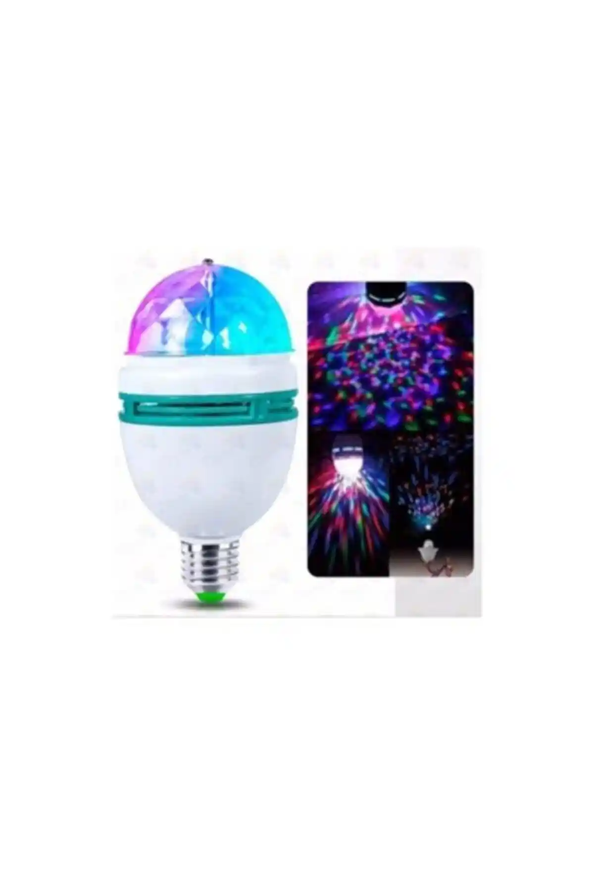 Genel Markalar Mb Renkli Disko Ampülü ile Enerjik ve Canlı Atmosferler Yaratın