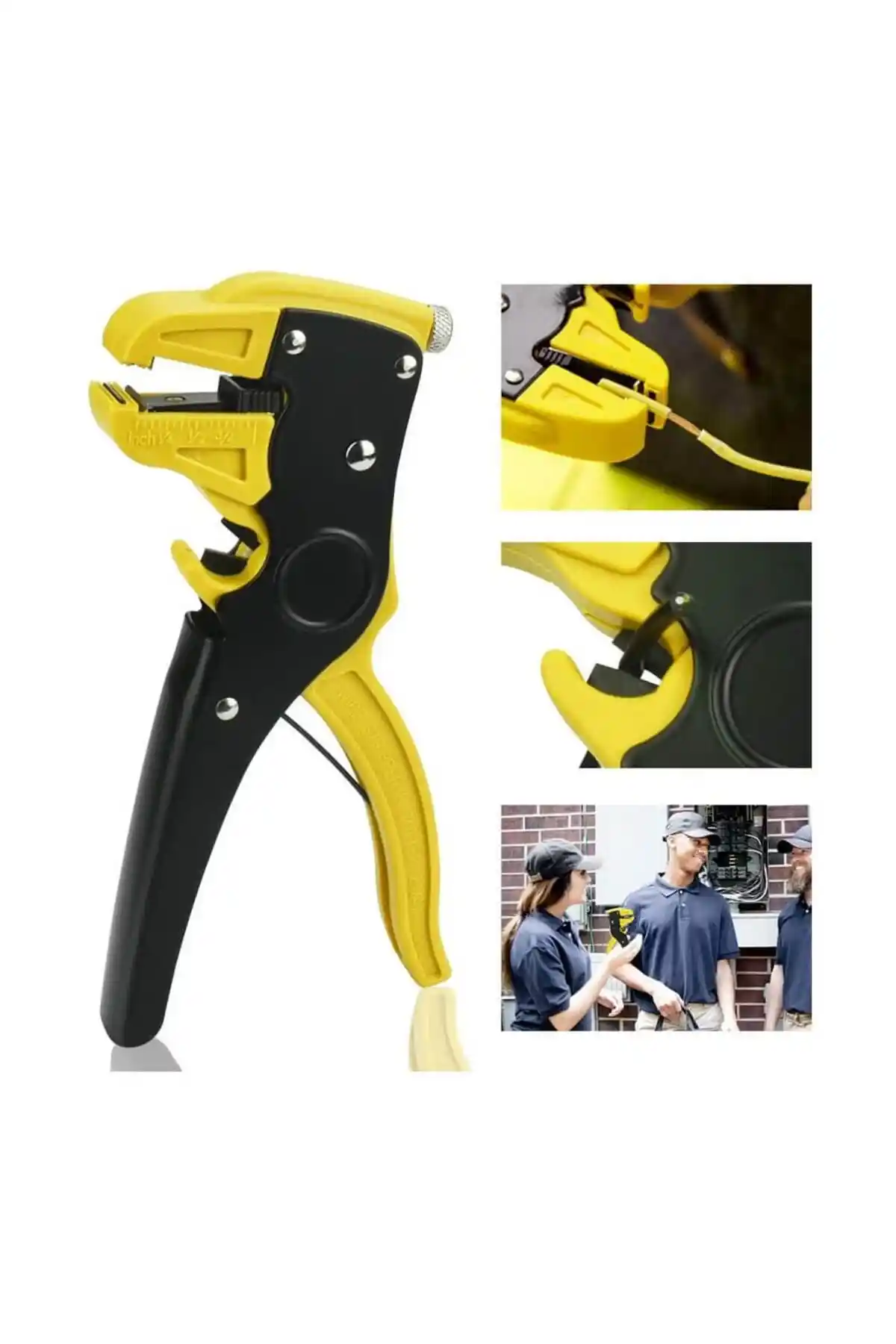 Genel Markalar Papağan Pense Kablo Ucu ile Kablo Soyma ve Kesme İşlemlerinde Yüksek Performans