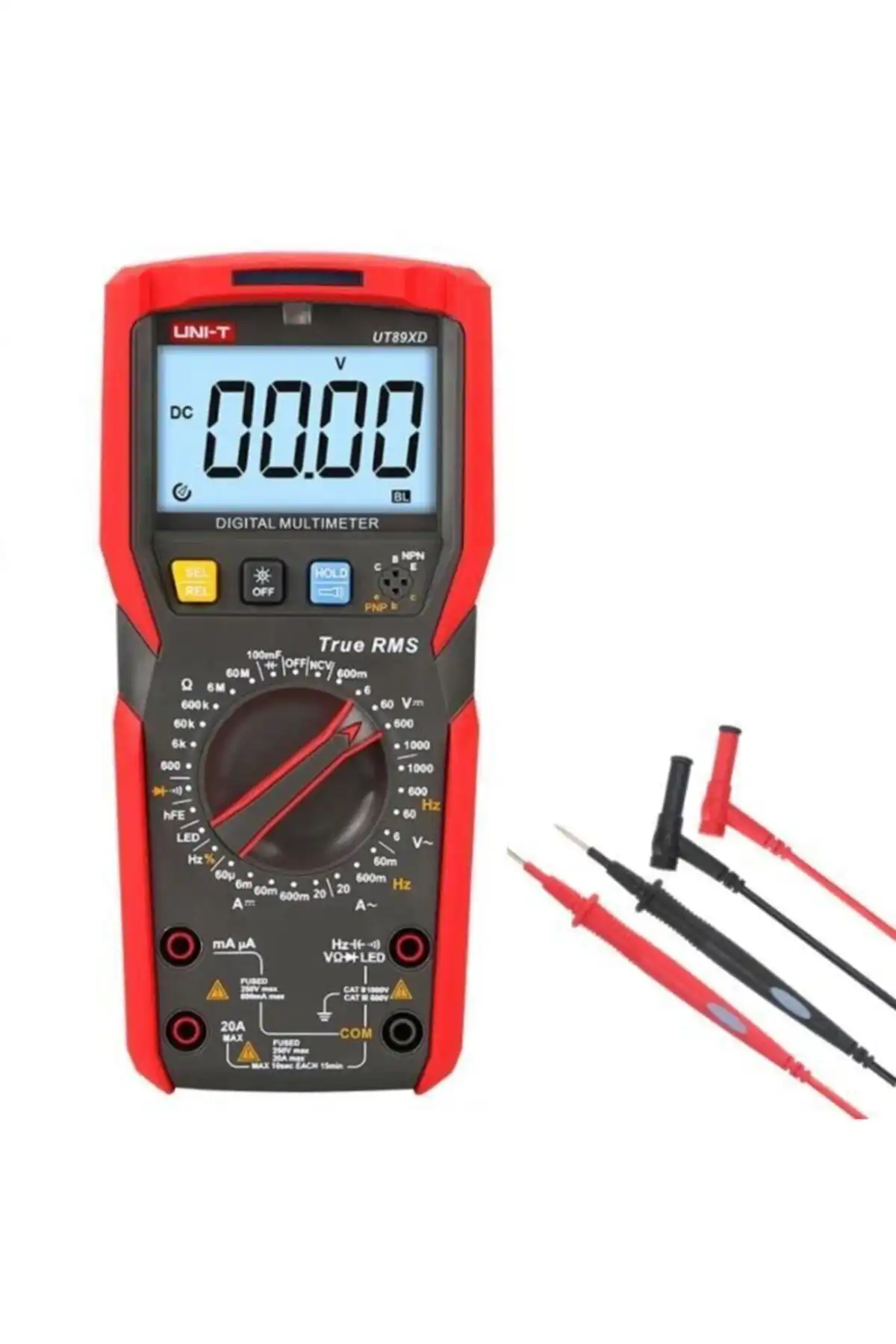 Genel Markalar Unı-t Ut 89xd Dijital Multimetre ile Hassas ve Çok Fonksiyonlu Elektrik Ölçümleri