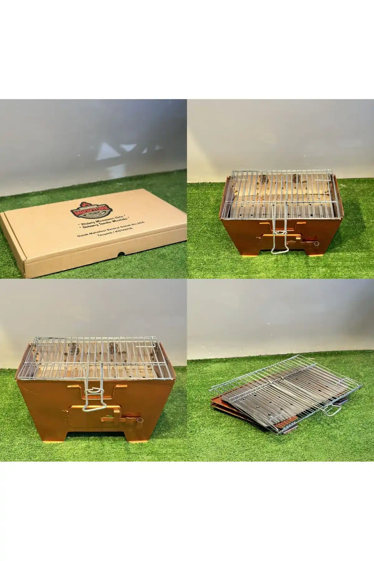 GÖKTÜRKMANGALLARI El Yapımı Katlanabilir Mangal ile Pratik ve Dayanıklı Barbekü Deneyimi