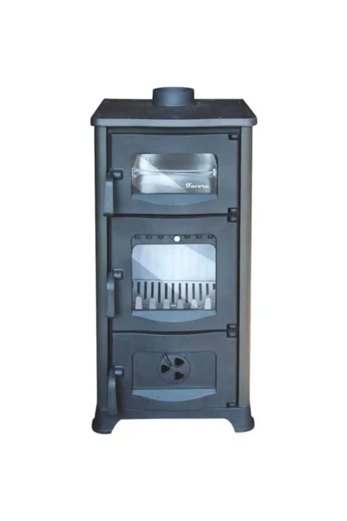 Gözde Şömine Demir Döküm Soba: Estetik ve Yüksek Performanslı Isıtıcı Modeli