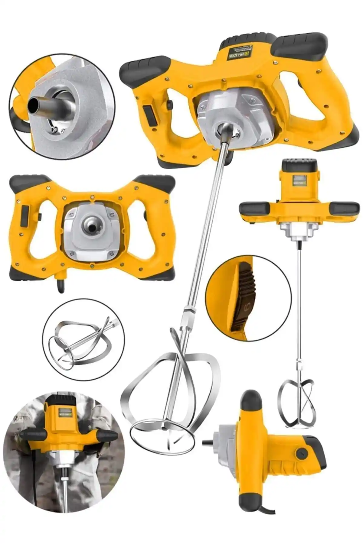 Graizer Alman Mx-9200 Bakır Sargı Mikseri: Güçlü ve Verimli Profesyonel Karıştırma Cihazı