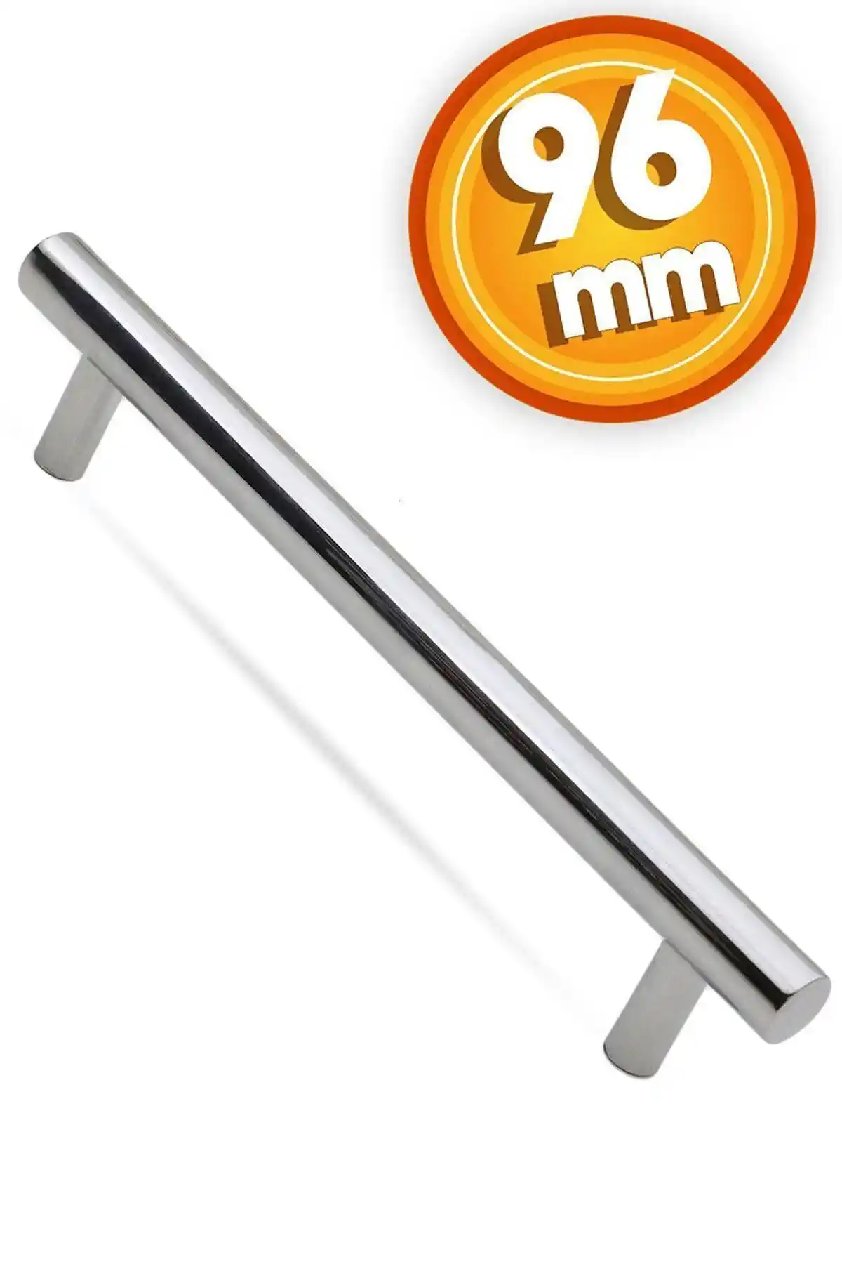 Gülboylu 96 mm Krom Metal Kulplar: Dayanıklı ve Şık Mobilya Aksesuarları