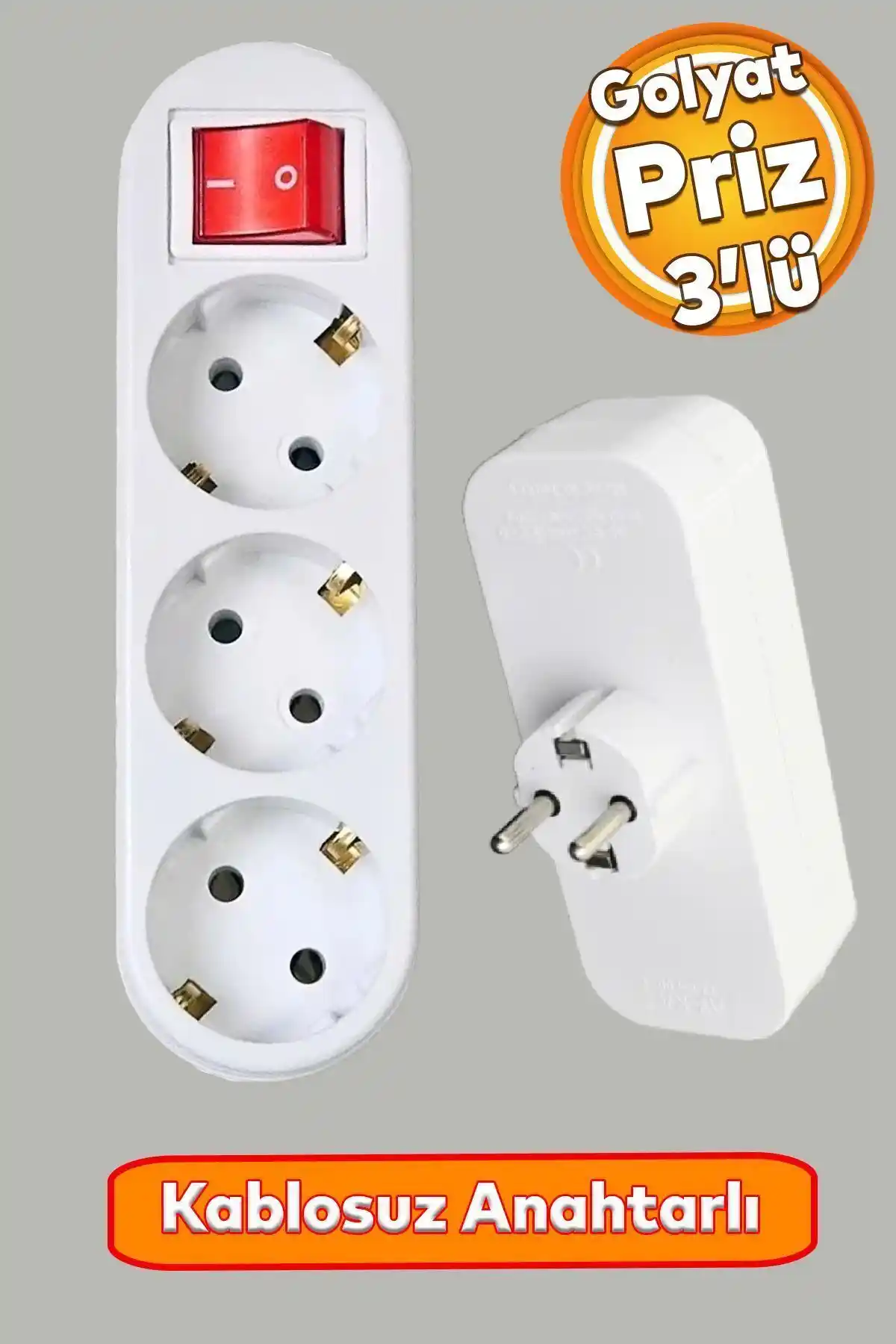 Güvenli ve Pratik Kullanım İçin Çoklu Priz ve Golyat Anahtarlı Düğmeli Fiş Priz Özellikleri