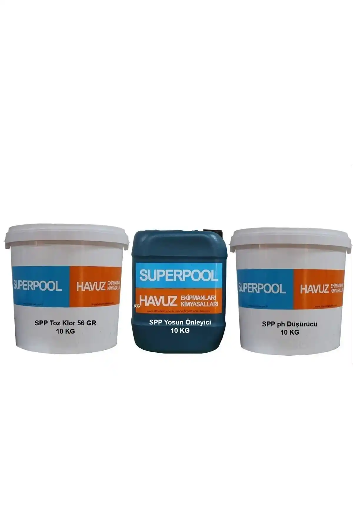Havuz Hijyeni ve Temizliği İçin SPP SUPERPOOL Spp Toz Klor Kimyasal Ürünleri