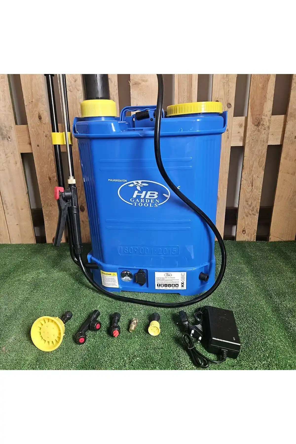 HB Garden Tools 16 Litre Akülü Şarjlı İlaçlama Pompası Tarım ve Bahçe Uygulamaları İçin