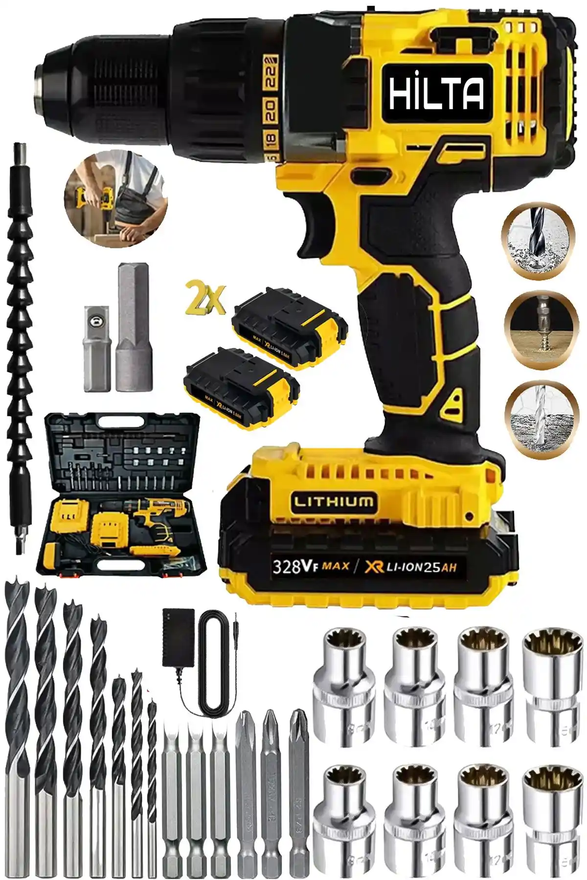 HILTA Power Alman Coper328 Vf Şarjlı Matkap İncelemesi ve Performans Analizi