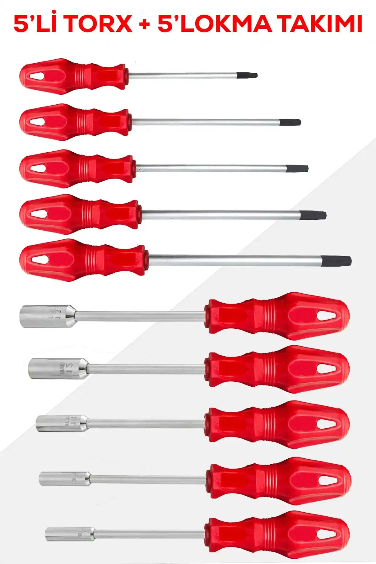 Hon 5’li Torx ve Lokma Tornavida Seti: Çok Amaçlı ve Dayanıklı El Aletleri Koleksiyonu