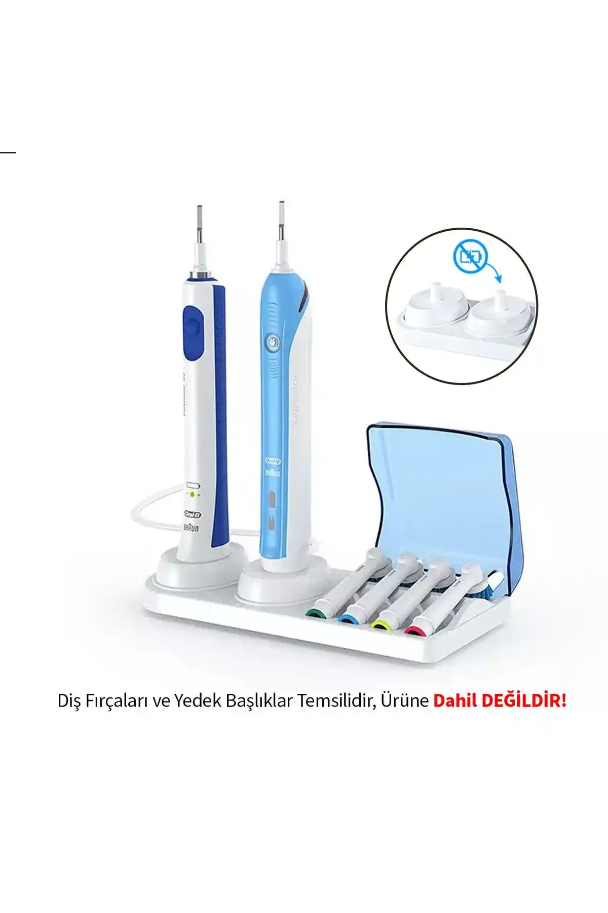 İbrush Şarjlı Diş Fırçası Tutucu ve SoftBristles Koruma Kapağı Karşılaştırması