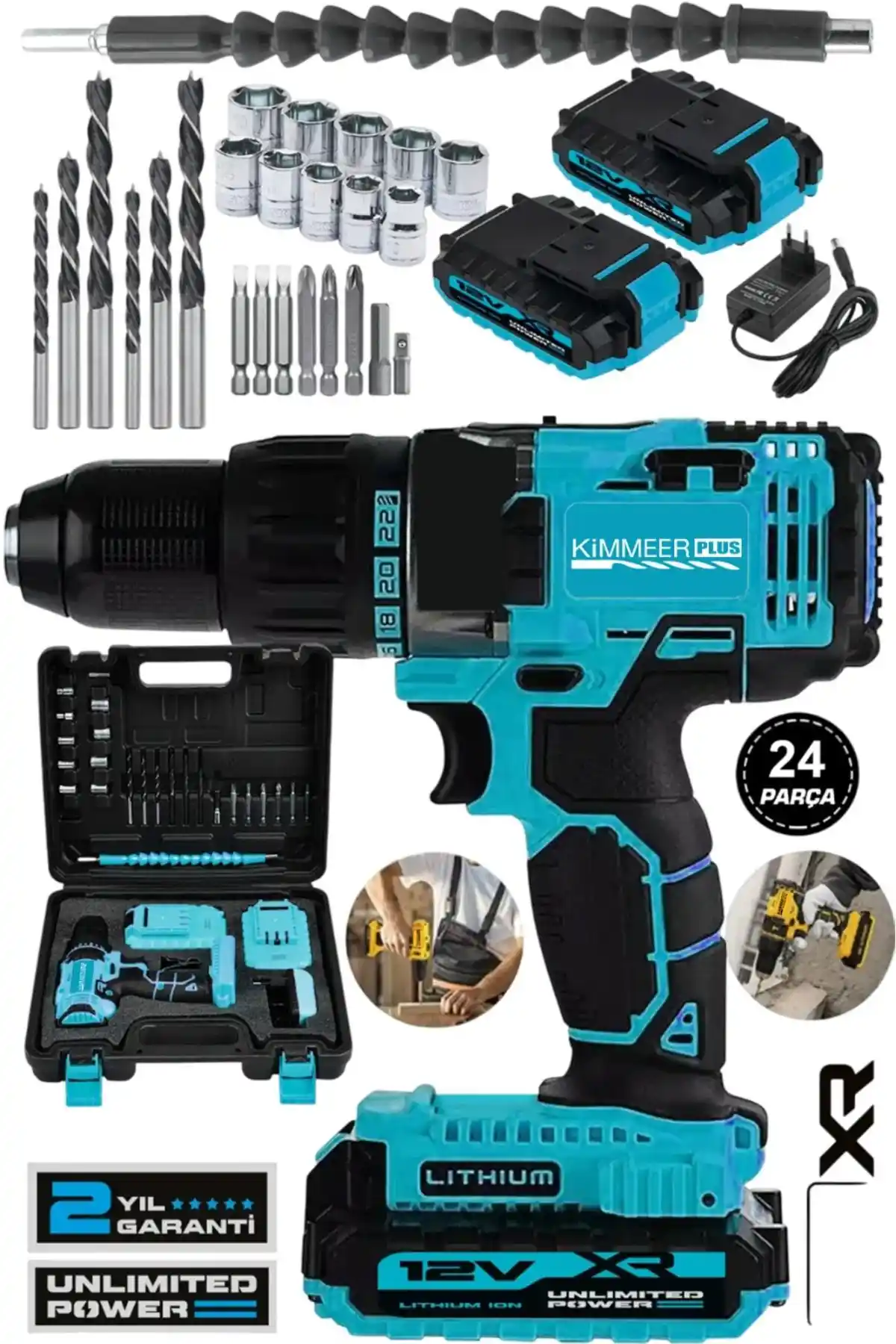 Jetta Power Tools 12V Çift Akülü Metal Şanzıman Vidalama Matkap Özellikleri ve Kullanım Alanları