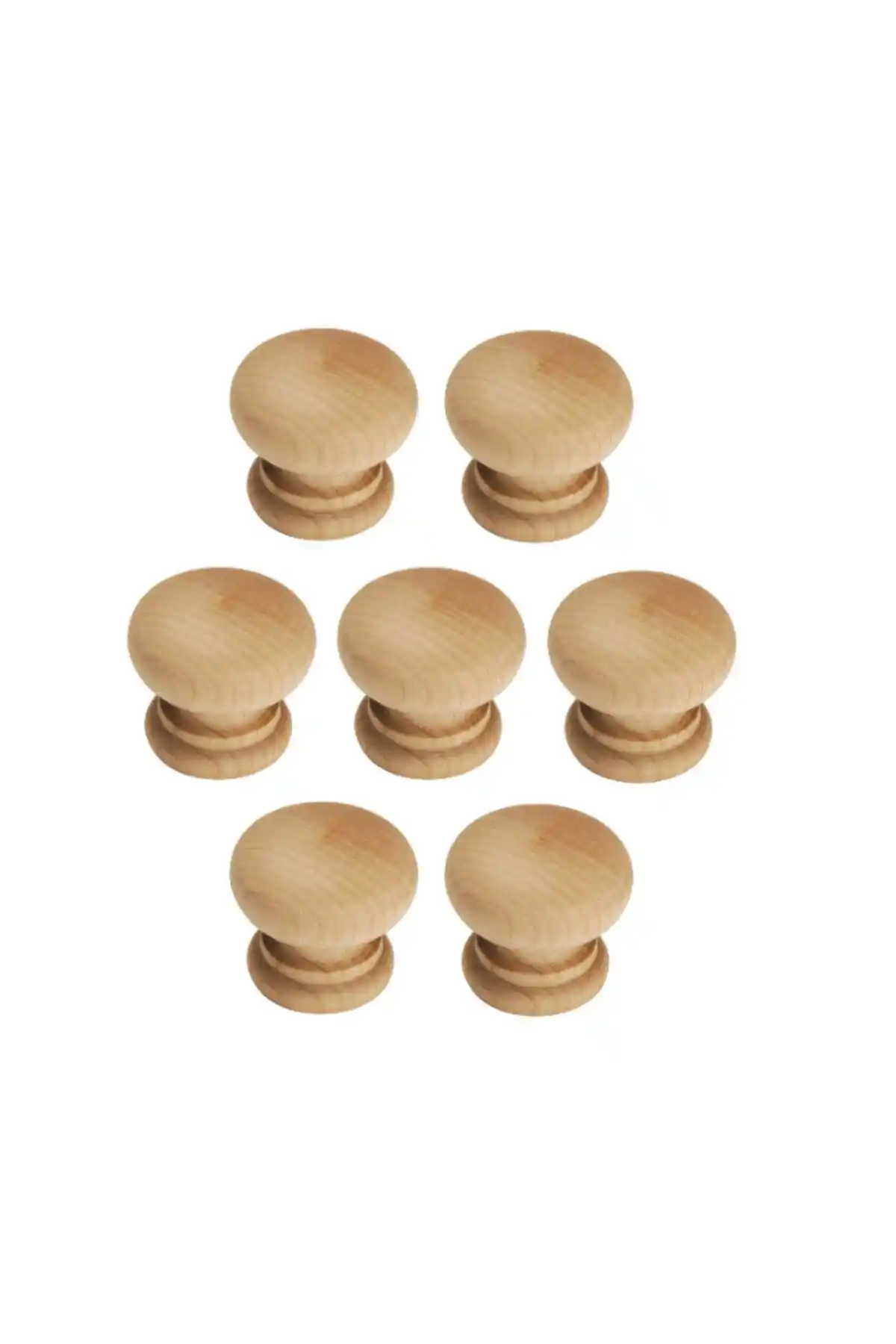 Kralkulp 7'li Ahşap Mobilya Kulp Seti Doğal ve Şık Tasarım Detaylarıyla