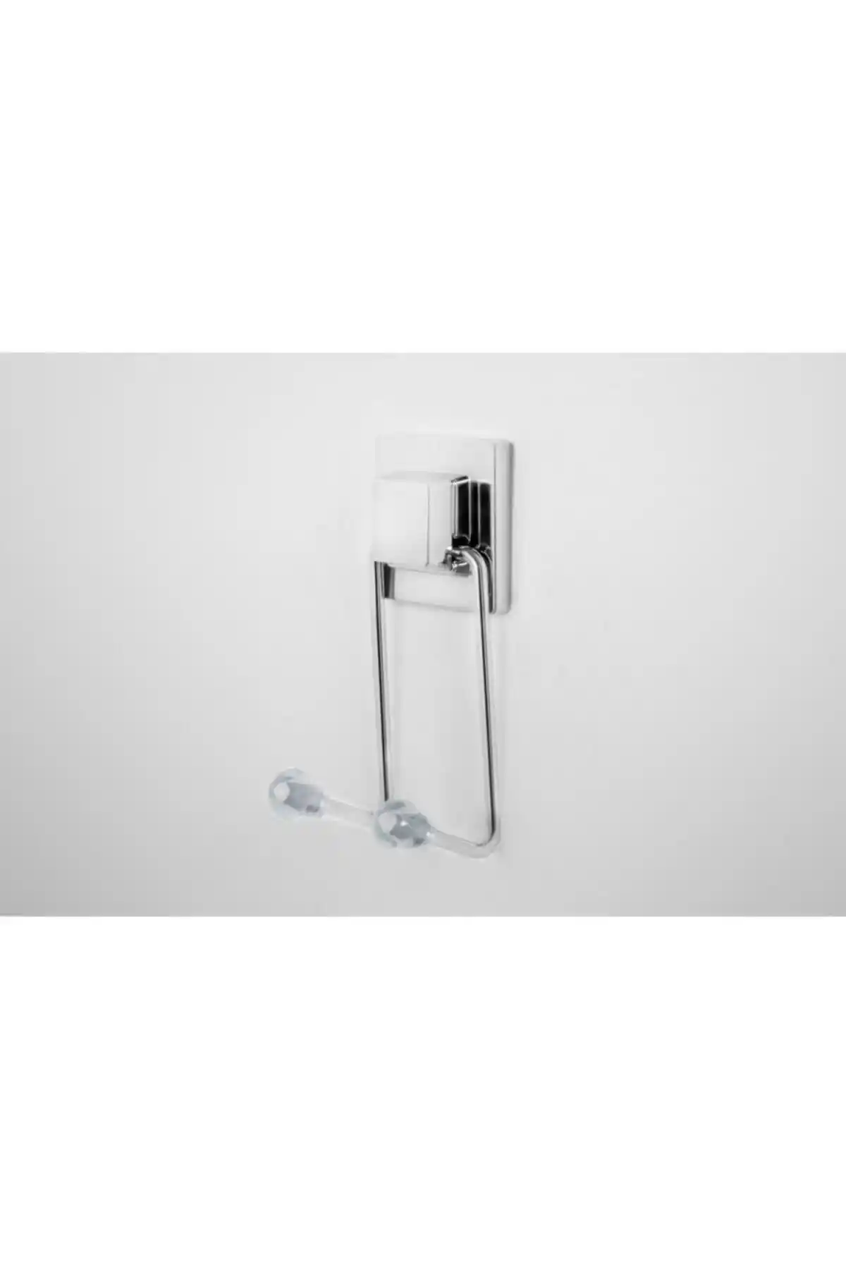 LarinHome Yapışkanlı Ikili Havluluk Askısı Modern ve Kolay Montajlı Duvar Aksesuarı