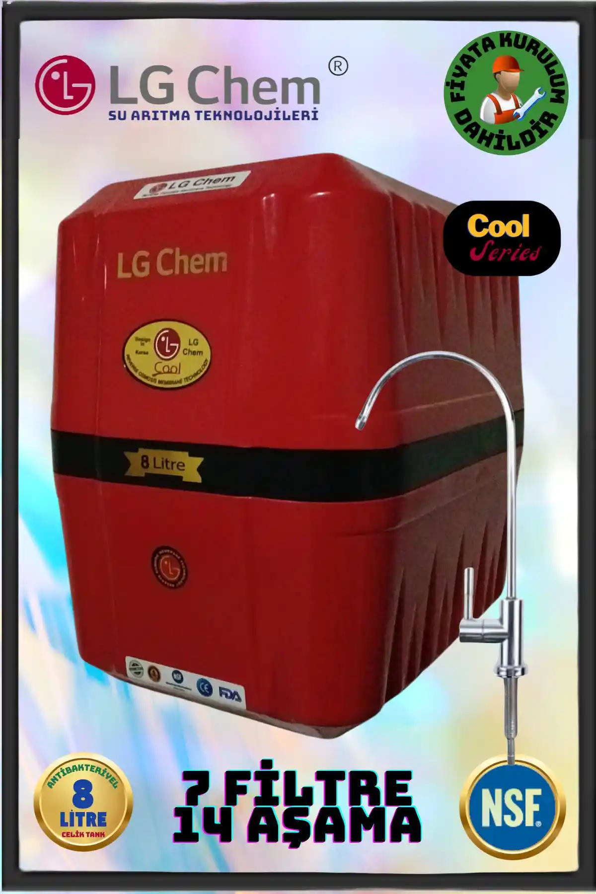 LG Chem Kimyasal Su Arıtma Cihazı: Çok Aşamalı Filtrasyon ve Sağlıklı İçme Suyu Çözümü