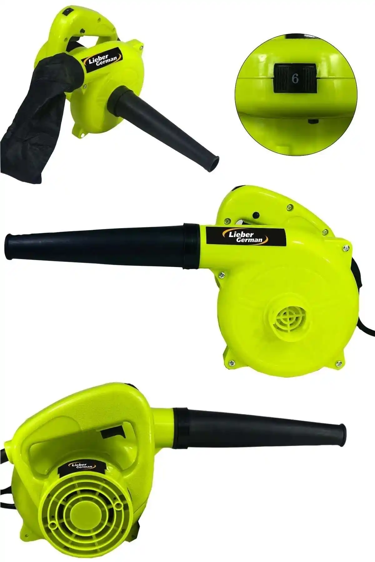 Lieber German Xhl-5000 Endüstriyel Hava Üfleme ve Emme Makinesi Özellikleri ve Kullanım Alanları