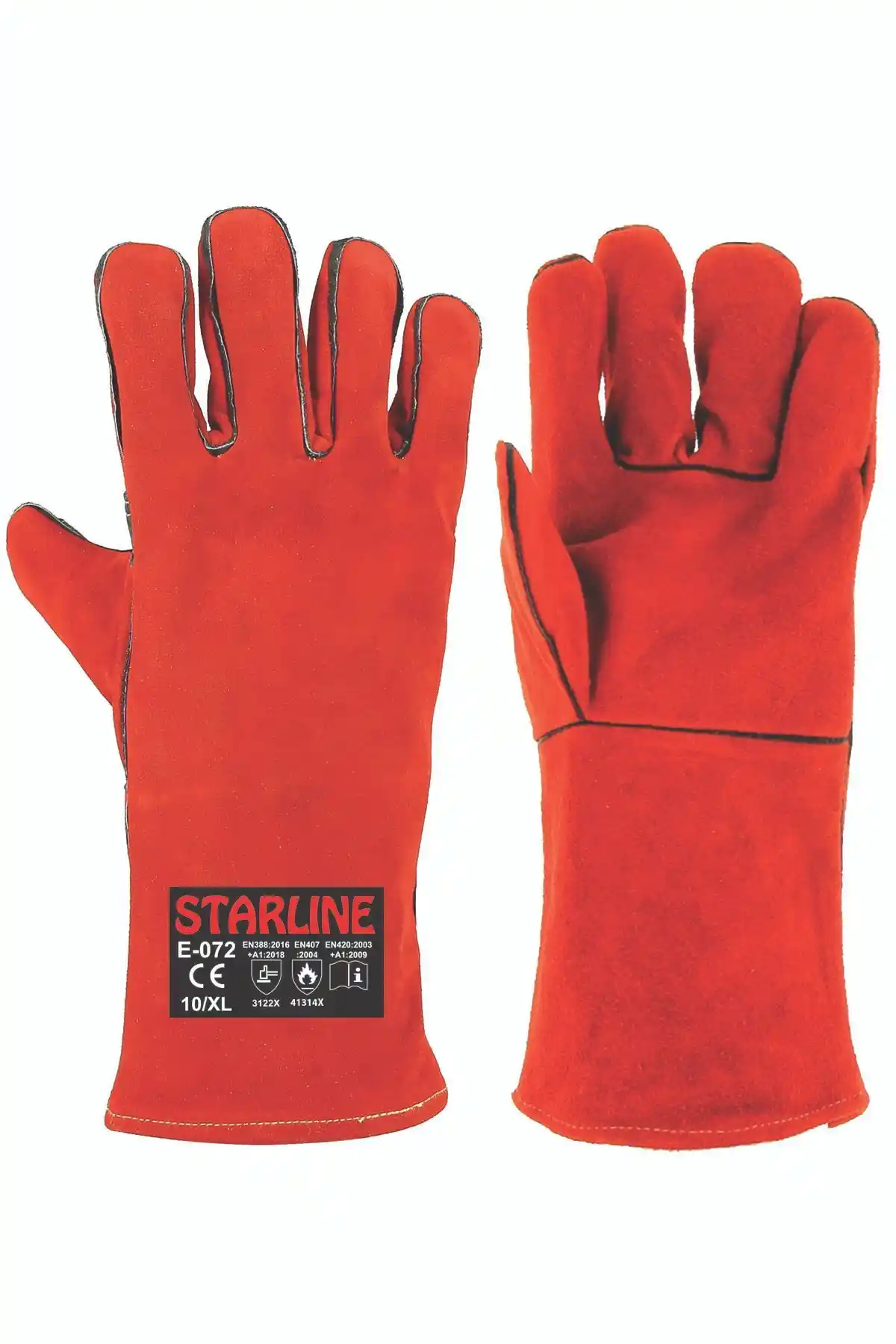 Makrosafety Starline E-073 Yanmaz Eldiven Kaynak ve Metal İşlemleri Güvenlik Eldiveni
