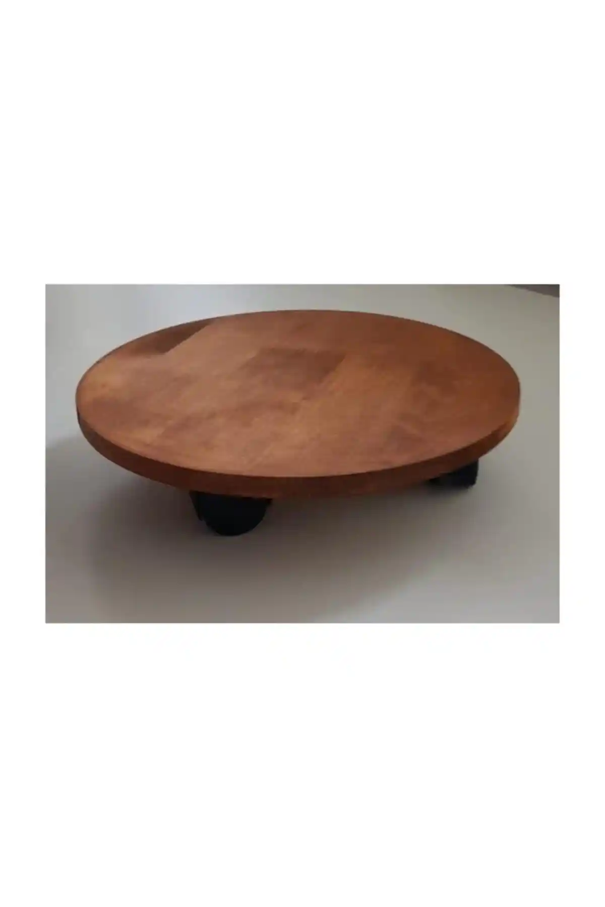 Mavienerji Yuvarlak Ahşap Saksı Altlığı Modern ve Dayanıklı Tasarımıyla İç Mekanlara Şıklık Katar