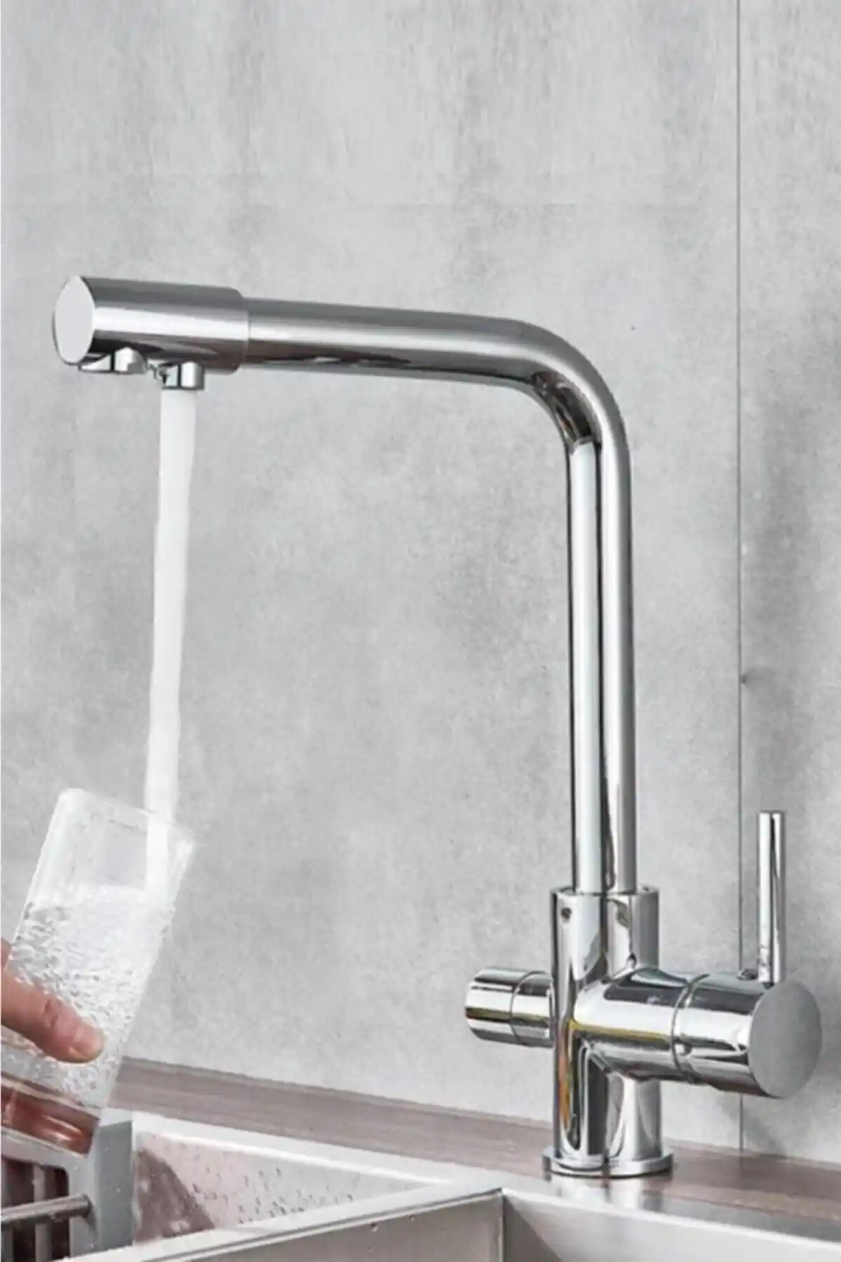 Maya Kca Lüx 3 Yollu Arıtma Bataryası ile Mutfakta Fonksiyonellik ve Estetik