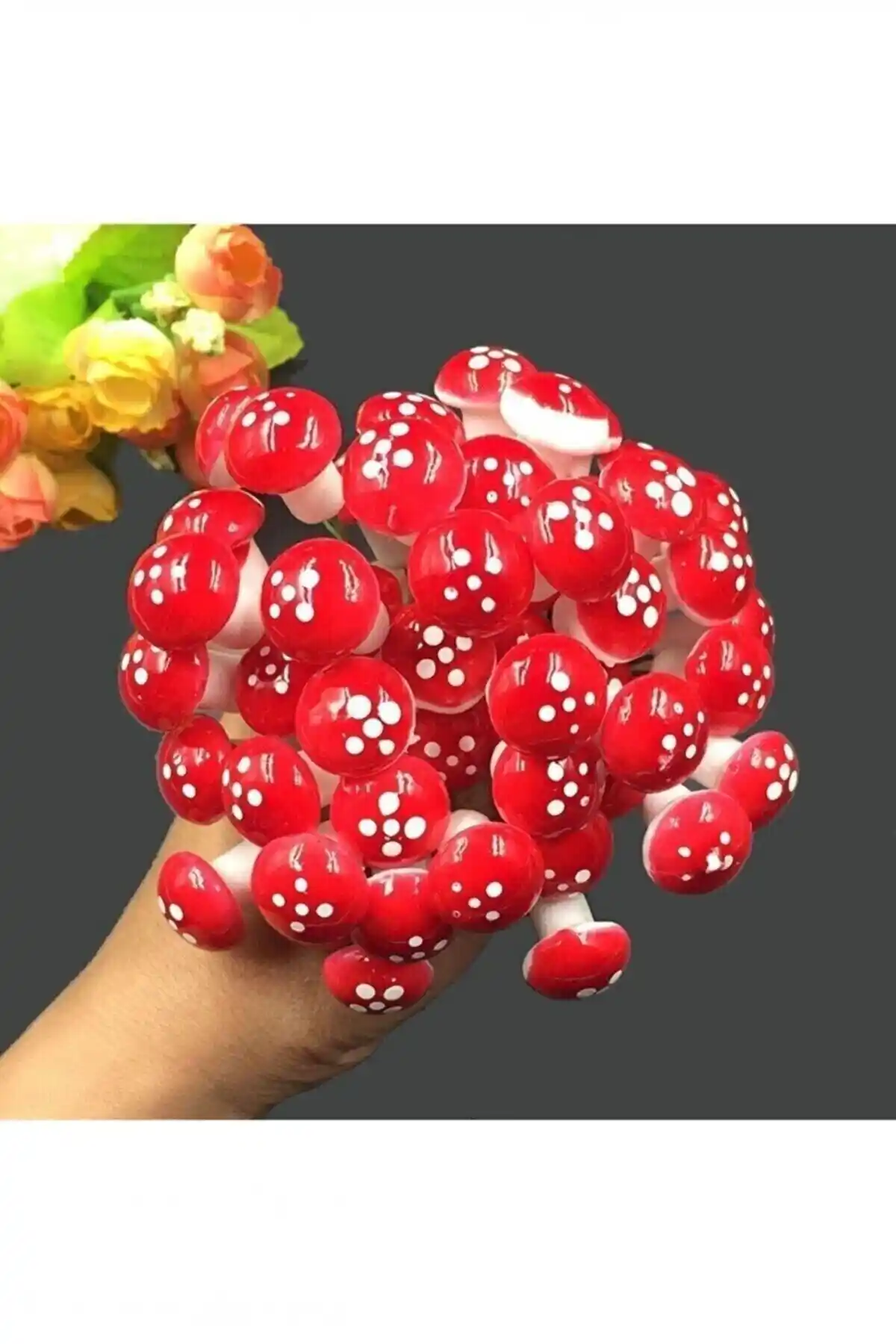 Minyatür Yapay Teraryum Mantarı Seti 10 Adet ile Dekorasyonunuzu Geliştirin