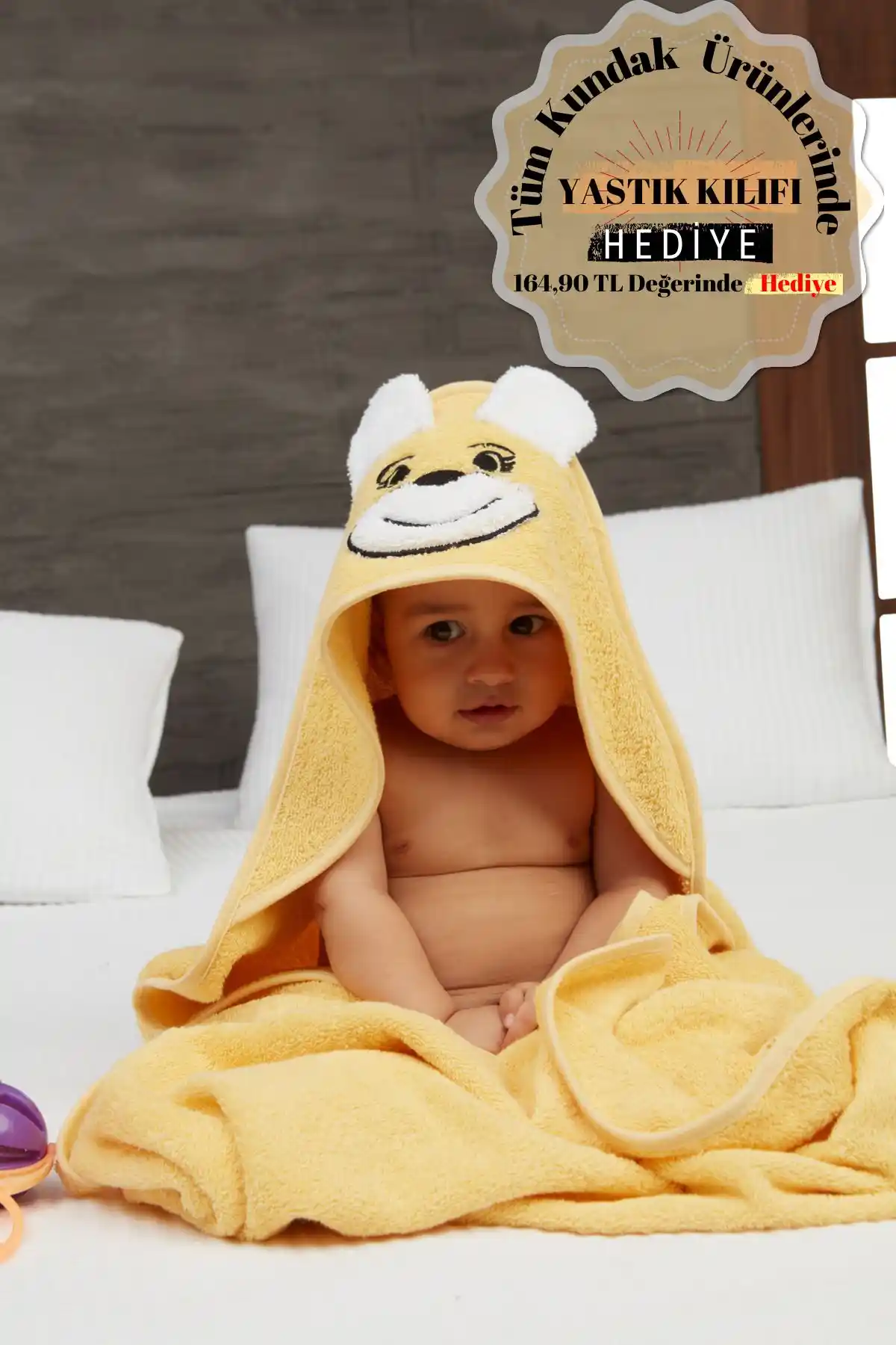 Mislina Home Pupy Bear ve PAMUK HANIM Bebek Havluları Karşılaştırması