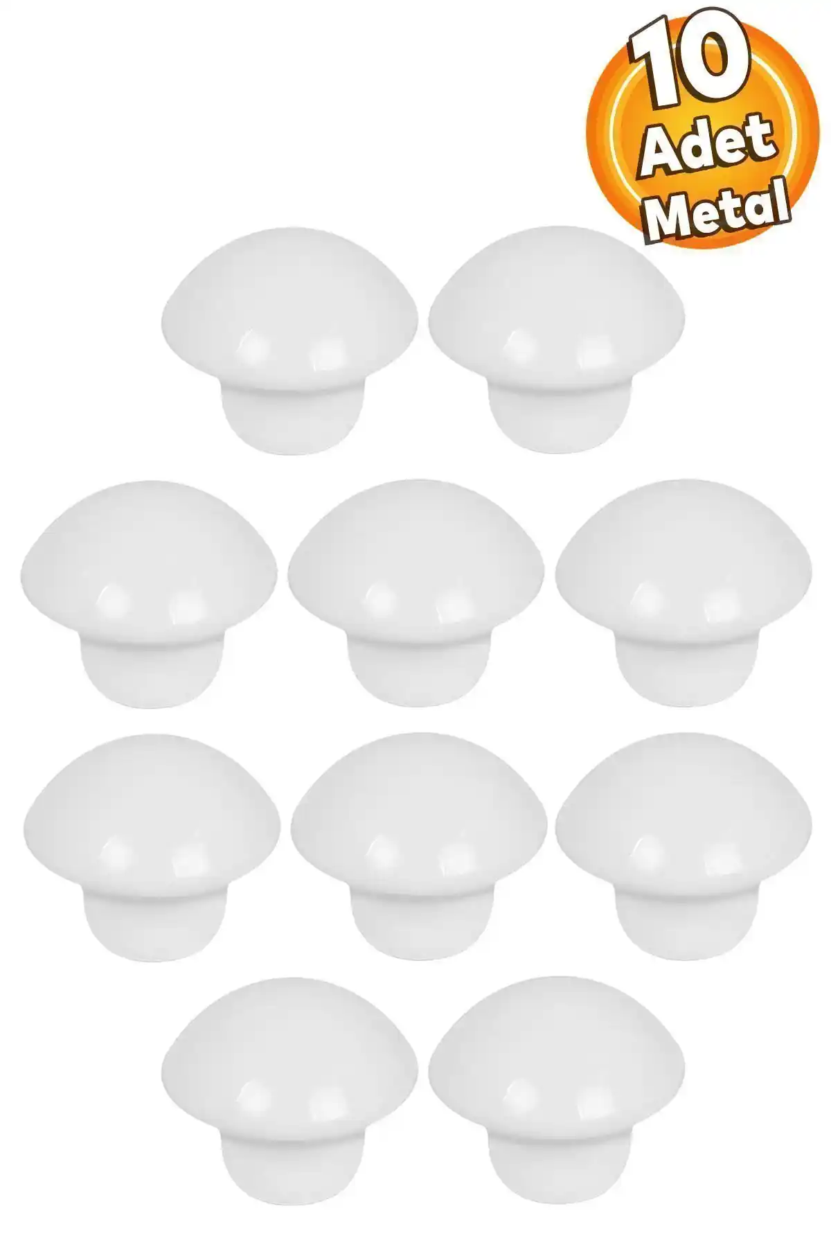 Mobilya Dekorasyonunda Estetik ve Dayanıklılık Sunan Mantar Düğme Metal Kulplar