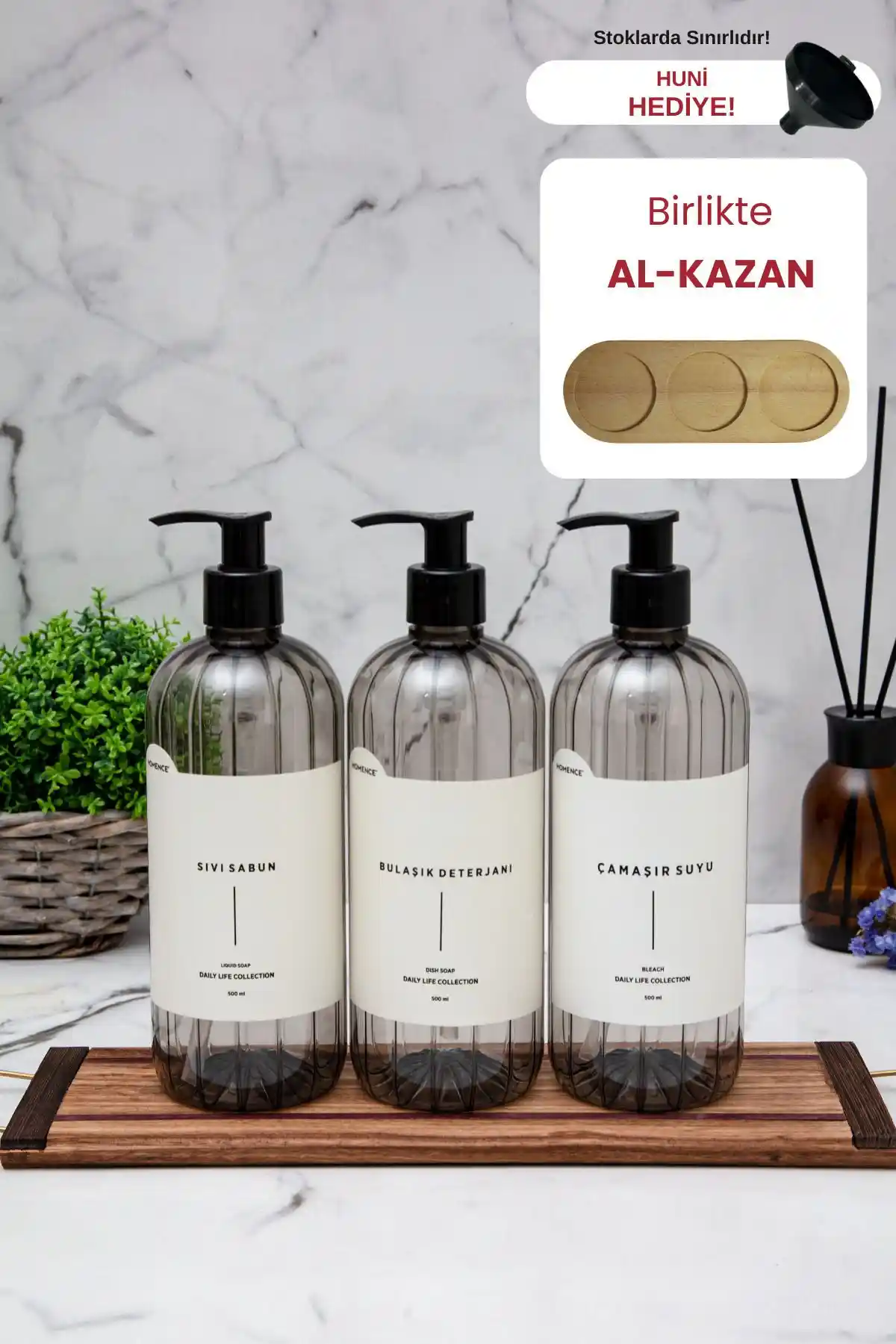 Mutfak ve Banyo İçin Sıvı Sabunluk Setleri Karşılaştırması