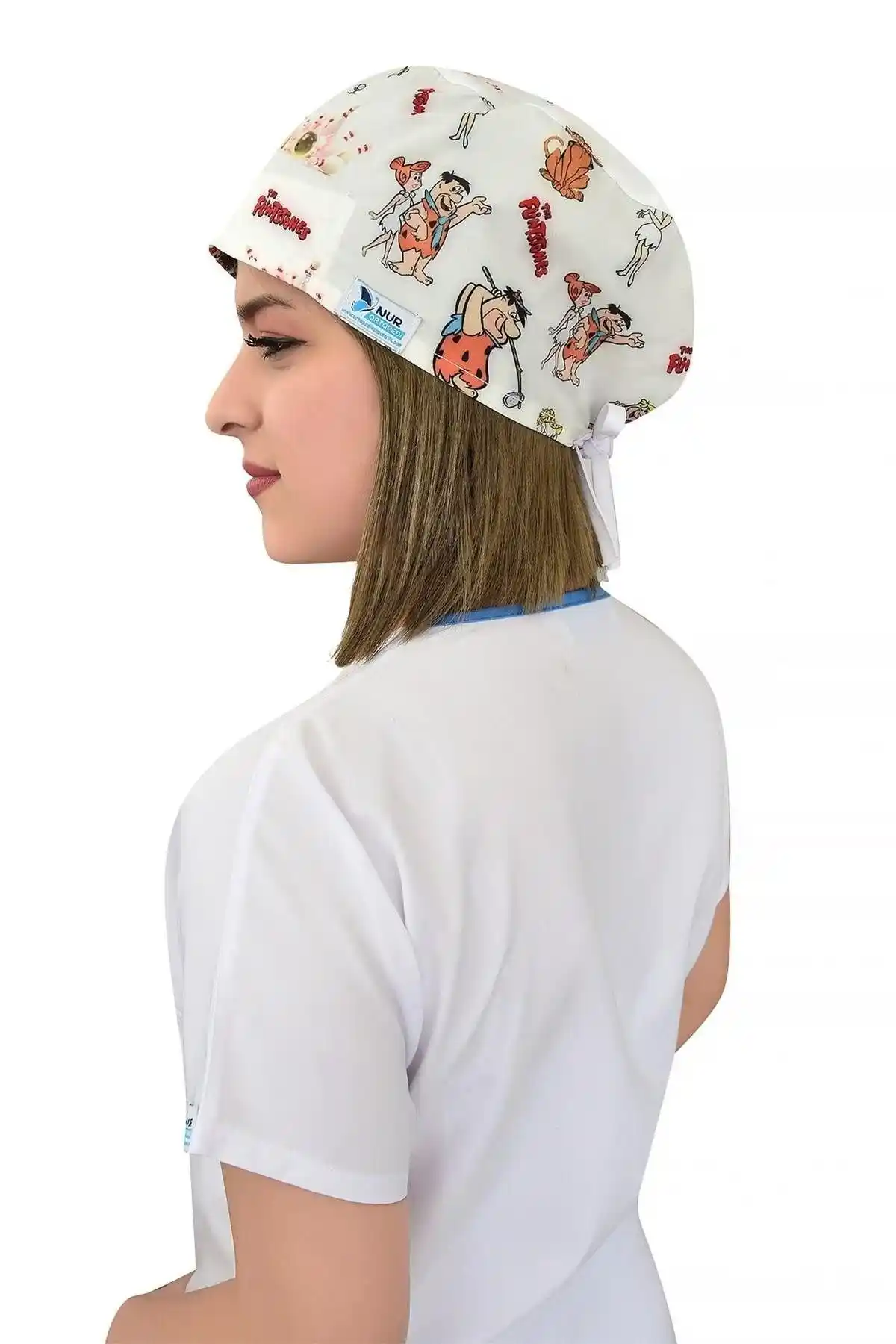 Nur Ortopedi Unisex Taş Devri Temalı Sağlık ve Mutfak Bone Seti 96% polyester, rahat ve dayanıklı