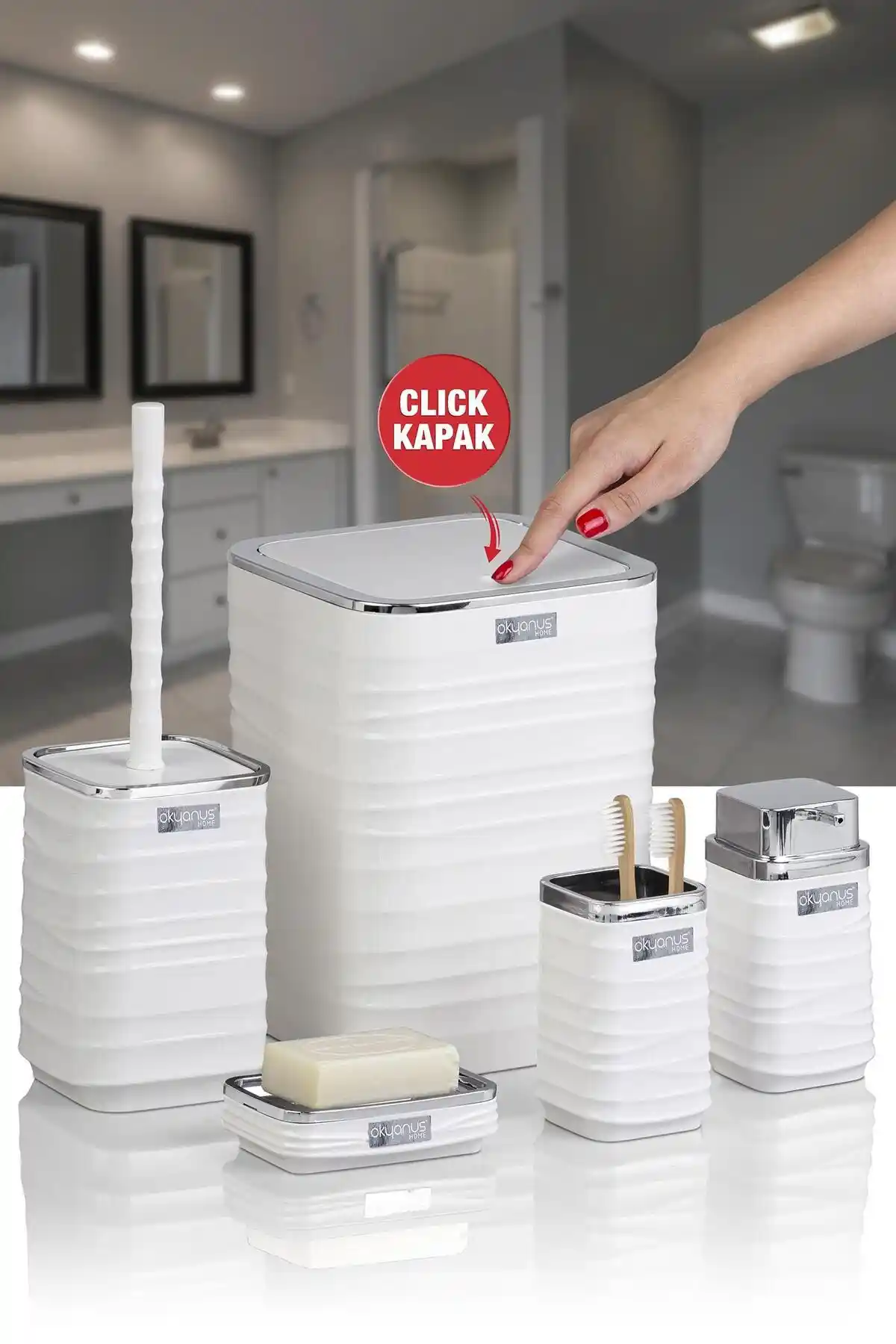 Okyanus Home Beyaz Luna ve Mina Banyo Setleri Karşılaştırması ve Özellikleri