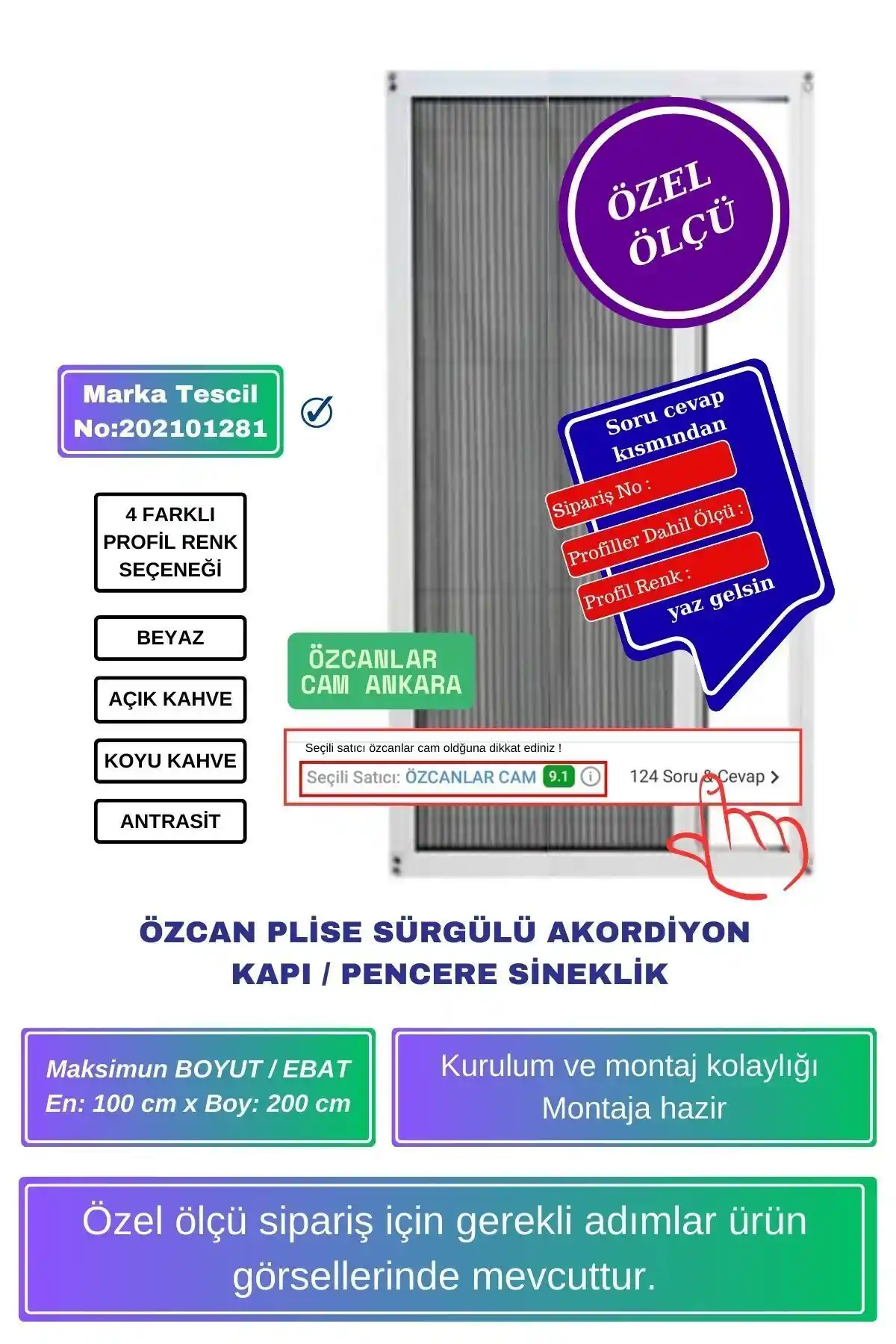 Özcanlar Cam Plise Sineklik: Dayanıklı ve Estetik Sürgülü Sineklik Çözümü