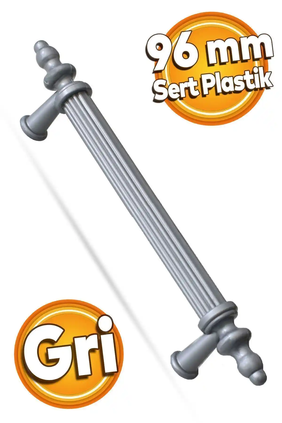 Polavit 96 mm Gri Mobilya Kulpu: Dayanıklı ve Estetik Tasarım Çözümü