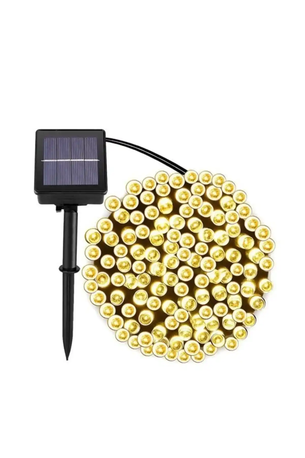 SARFEX Solar 100 LEDli 12 Metre Bahçe Aydınlatması Enerji Tasarruflu ve Estetik Çözüm