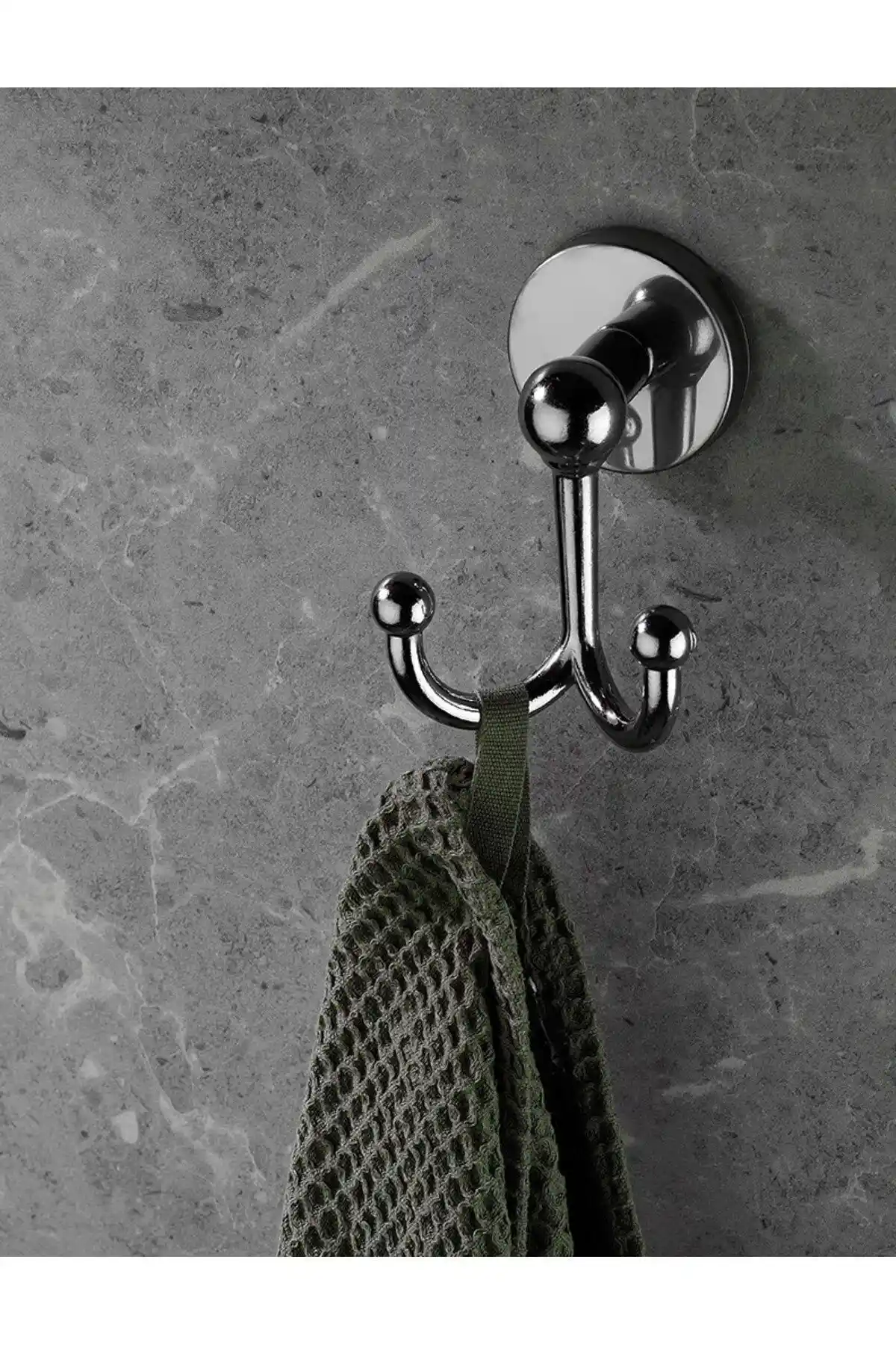 Sas Haus Krom Kaplama Bornoz ve Havlu Askılığı Modern ve Dayanıklı Tasarım