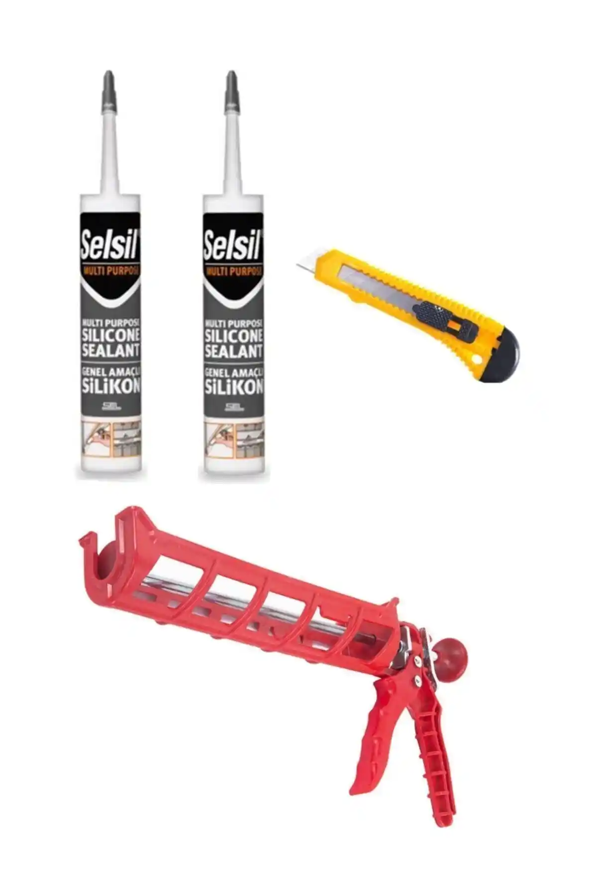 Selsil Şeffaf Silikon Seti: Çok Yönlü Uygulamalar İçin Pratik ve Estetik Çözüm