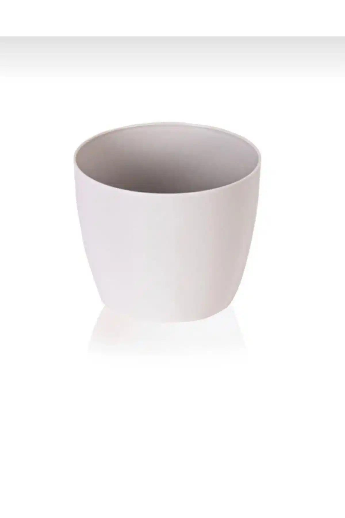 Serinova Beyaz Yakut Saksı 1.90 Lt Modern ve Şık İç ve Dış Mekan Dekorasyonu İçin