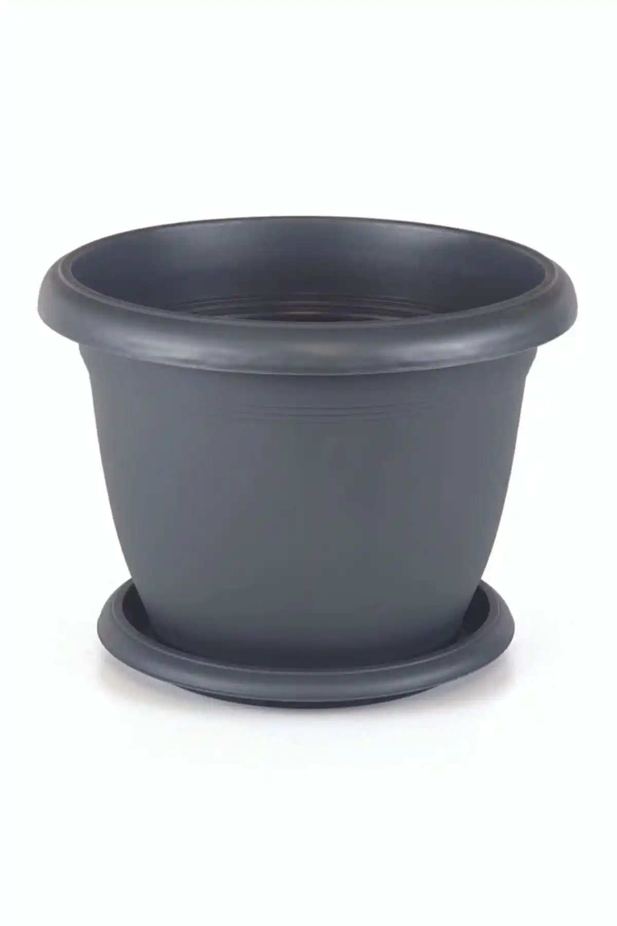 Serinova Villa Saksı 14 Lt Antrasit Modern ve Dayanıklı İç ve Dış Mekan Kullanımı