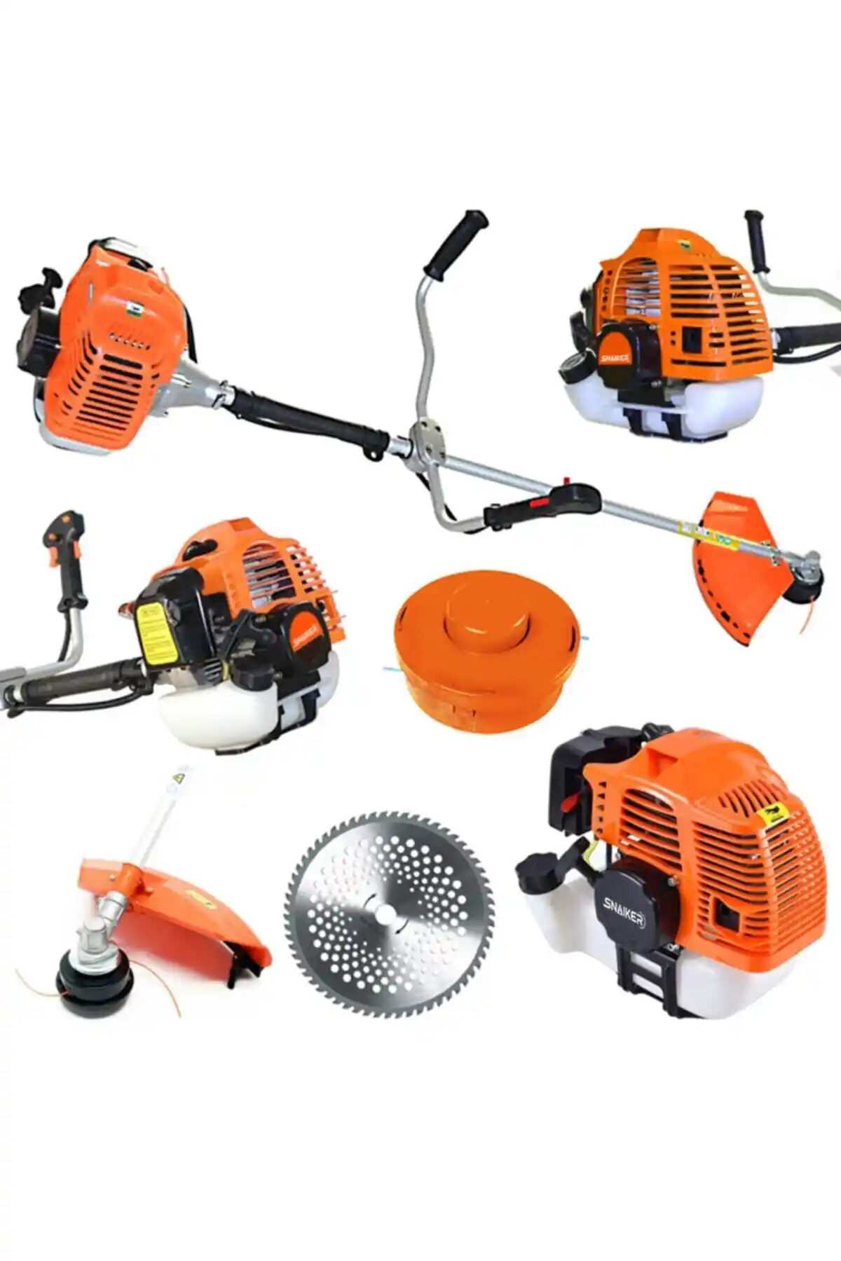 Snaiker 6 H Z Yan Tipi Benzinli Ot Çalı Tırpanı: Güçlü ve Dayanıklı Bahçe Aracı