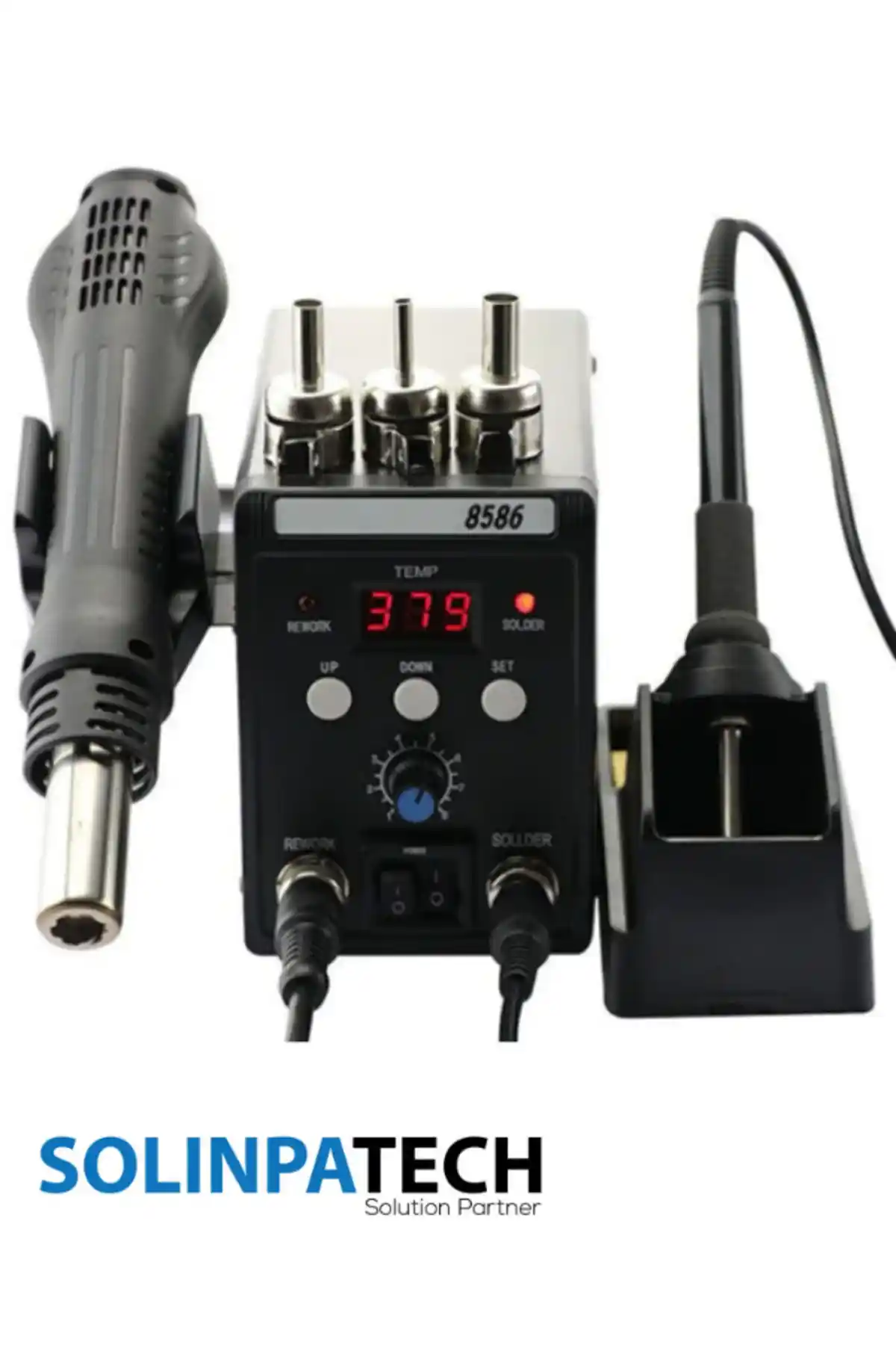 SolinpaTech 8586 Isı Ayarlı Sıcak Hava Üfleme Havya İstasyonu İncelemesi