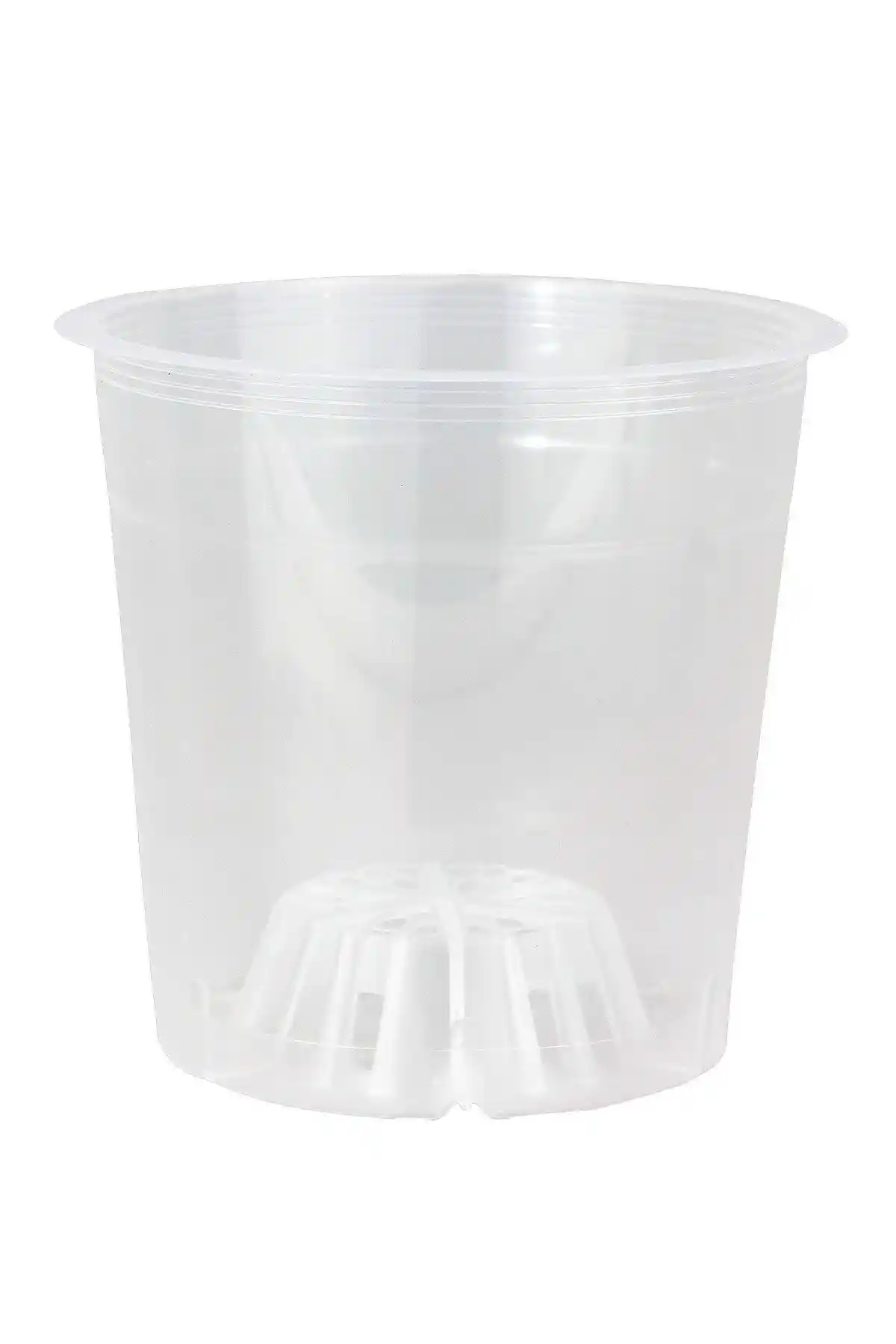 Solo Plant 4'lü Şeffaf Orkide Saksısı: Modern ve Dayanıklı İç Mekan Bitki Saksısı