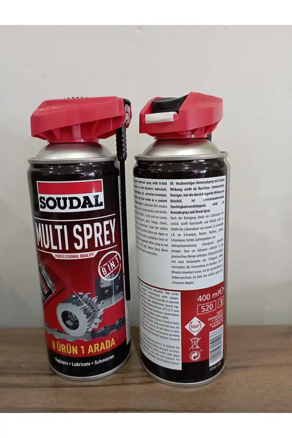 Soudal Çok Yönlü Sprey Yağlayıcı ve Pas Sökücü ile Bakım ve Koruma
