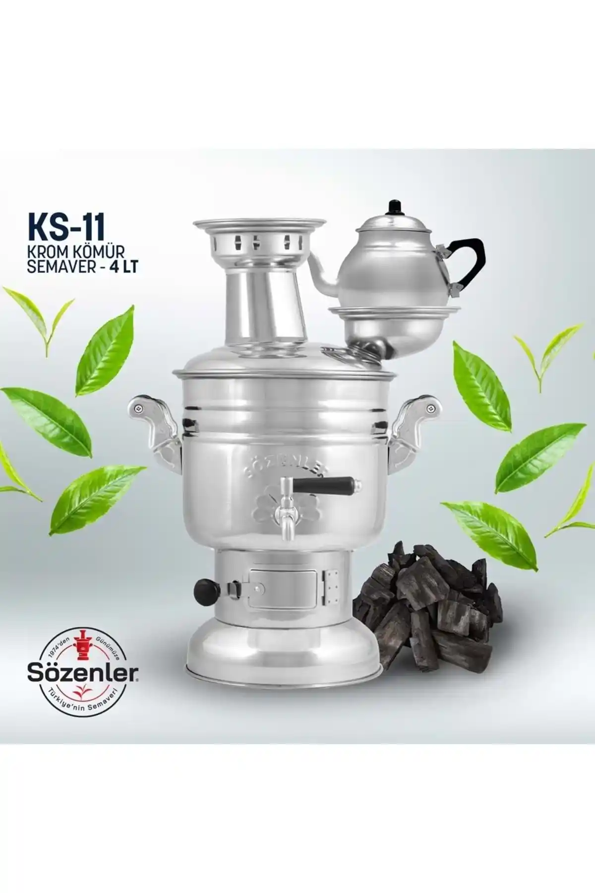 Sözenler Taşıma Çantalı Demlikli Semaver: Dayanıklı ve Estetik Tasarım Özellikleri